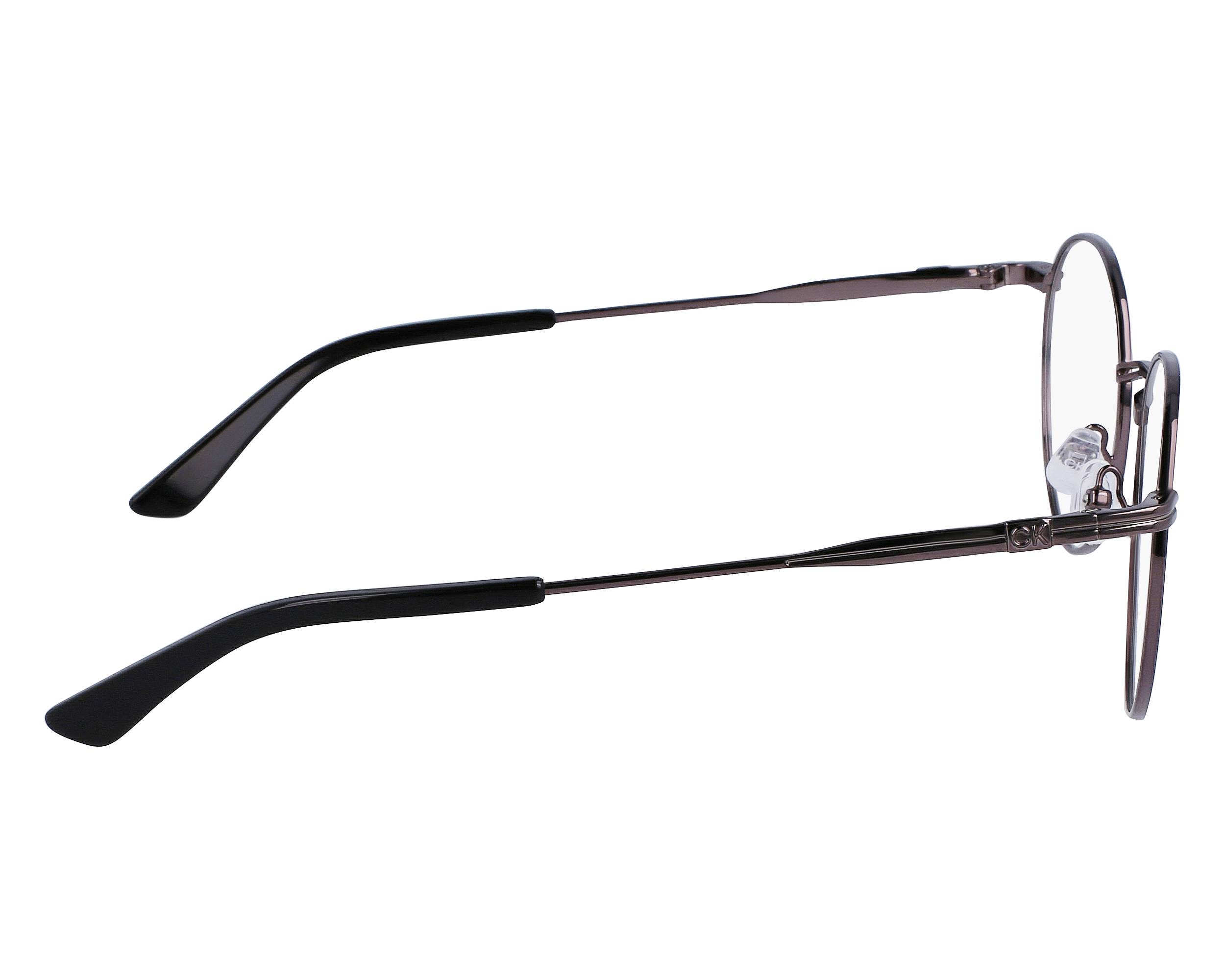 Calvin Klein CK-22117 009 51-20 Gunmetal Noir vue 360 degr&eacute;s 5