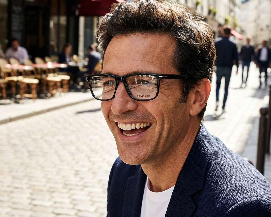 Calvin Klein CK-22502 001 55-17 Black Silver autre vue