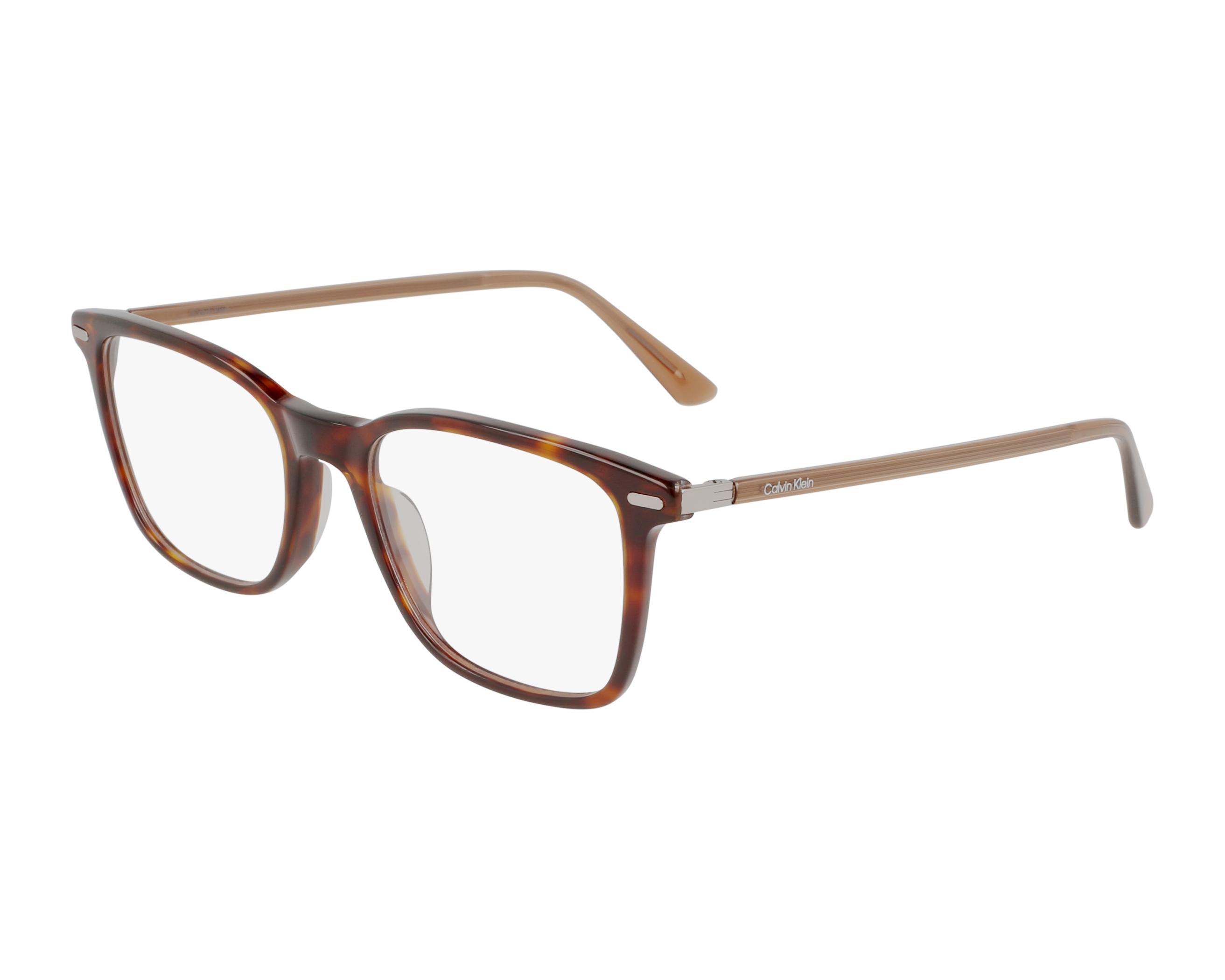 Calvin Klein CK-22541 235 53-19 Havane  vue de profil