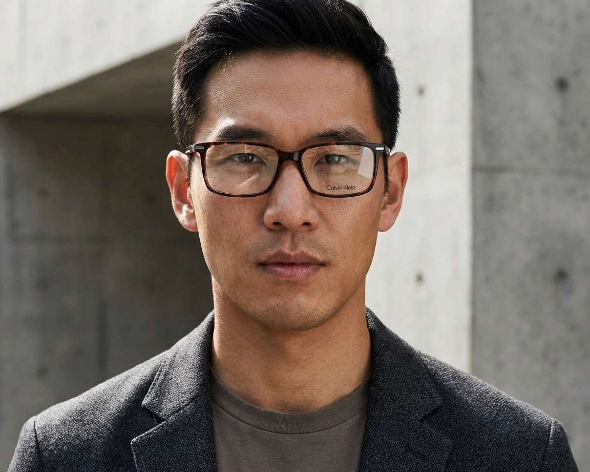 Calvin Klein CK-22542 240 56-16 Havane Marron autre vue