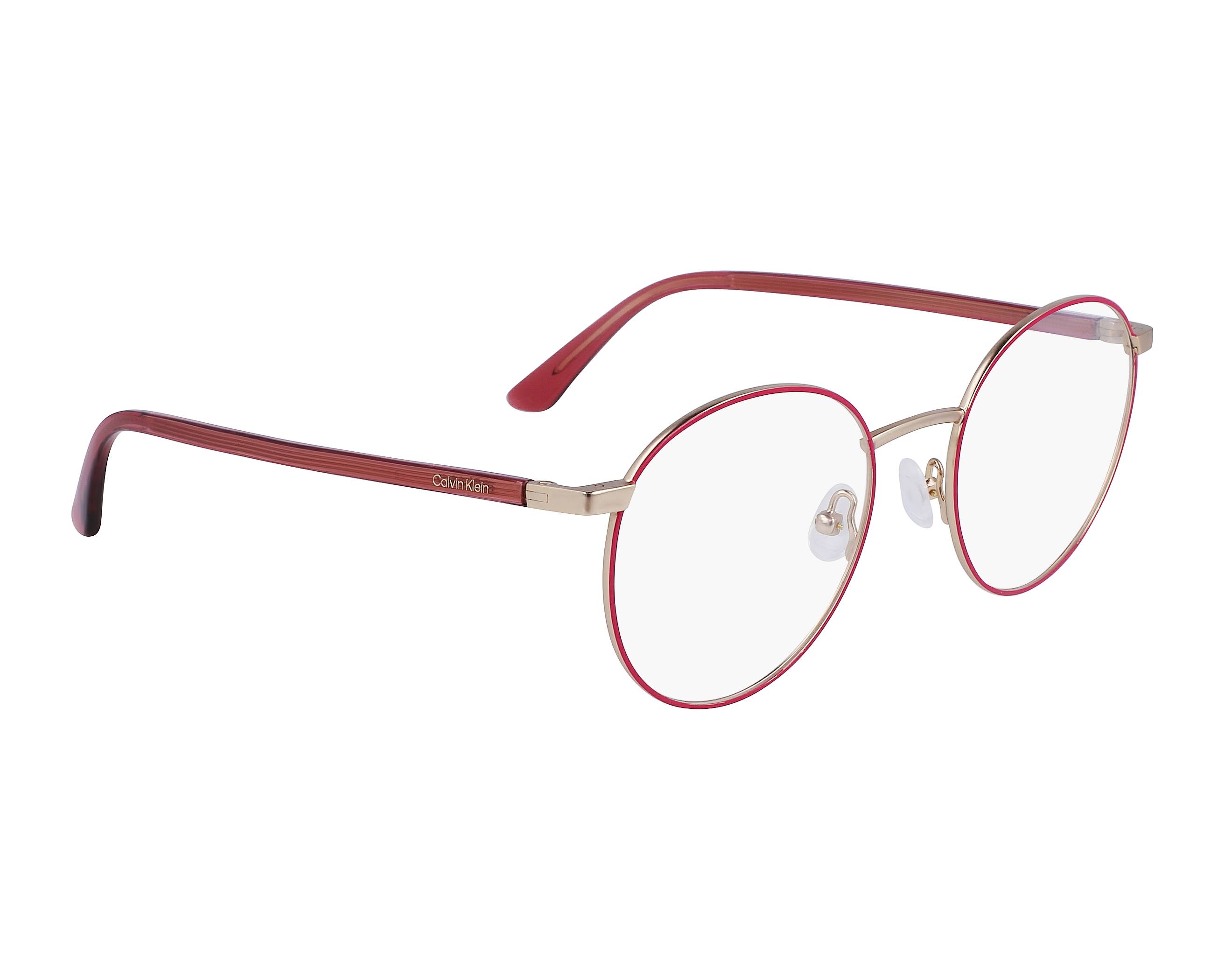 Calvin Klein CK-23106 601 49-20 Rouge Or vue 360 degr&eacute;s 4