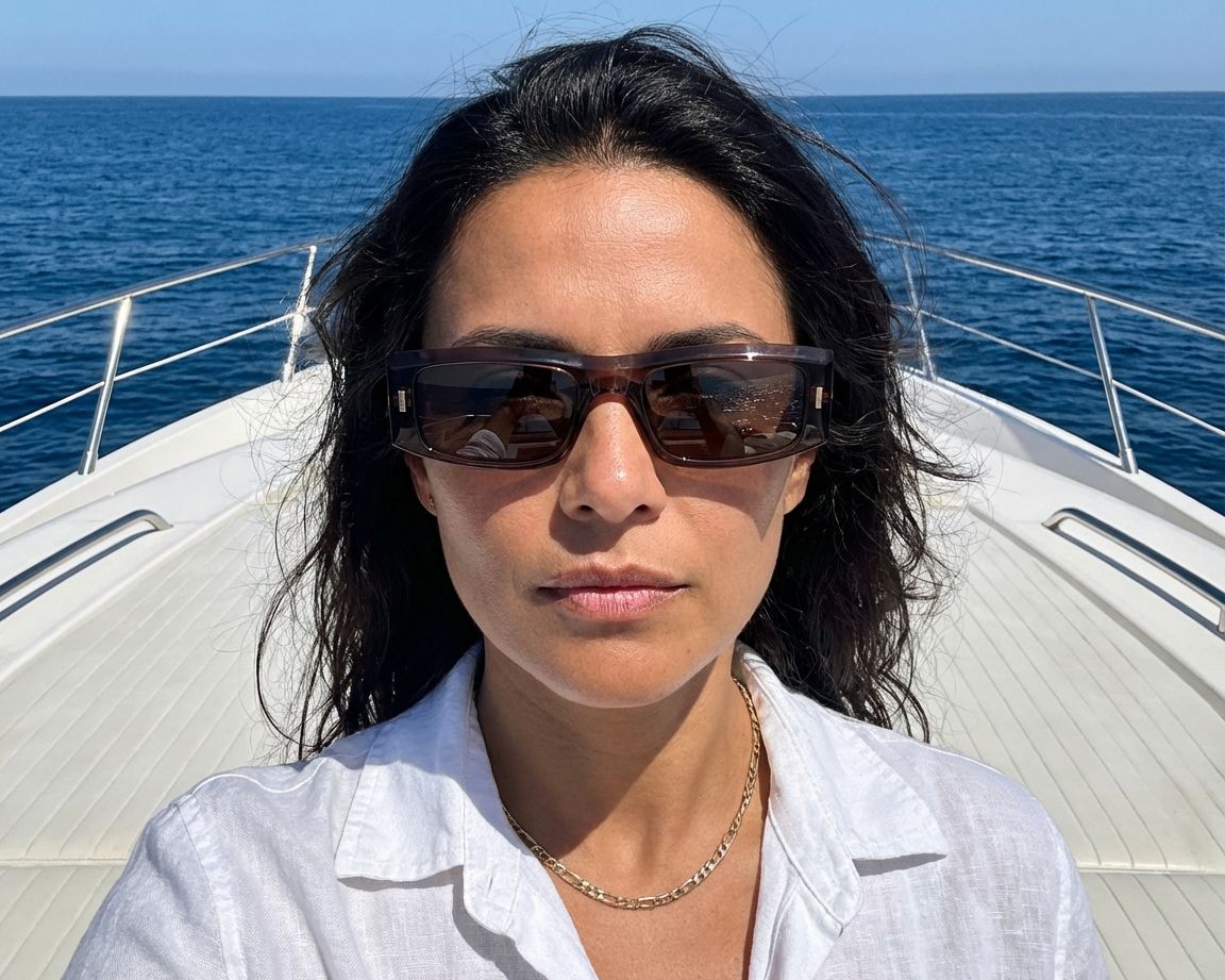 Calvin Klein CK-23537S 260 52-20 Taupe Or vue 360 degr&eacute;s 4