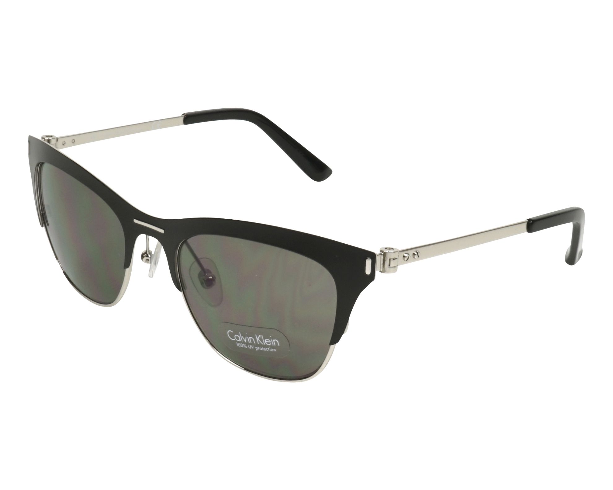 de soleil de Calvin Klein en CK8005S 001 de soleil de Calvin Klein en CK8005S 001
