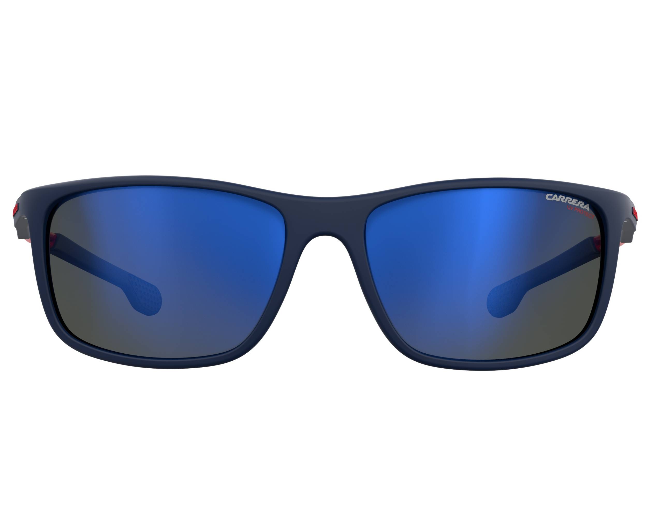 Carrera 4013-S FLLXT 62-17 Bleu Rouge vue de face