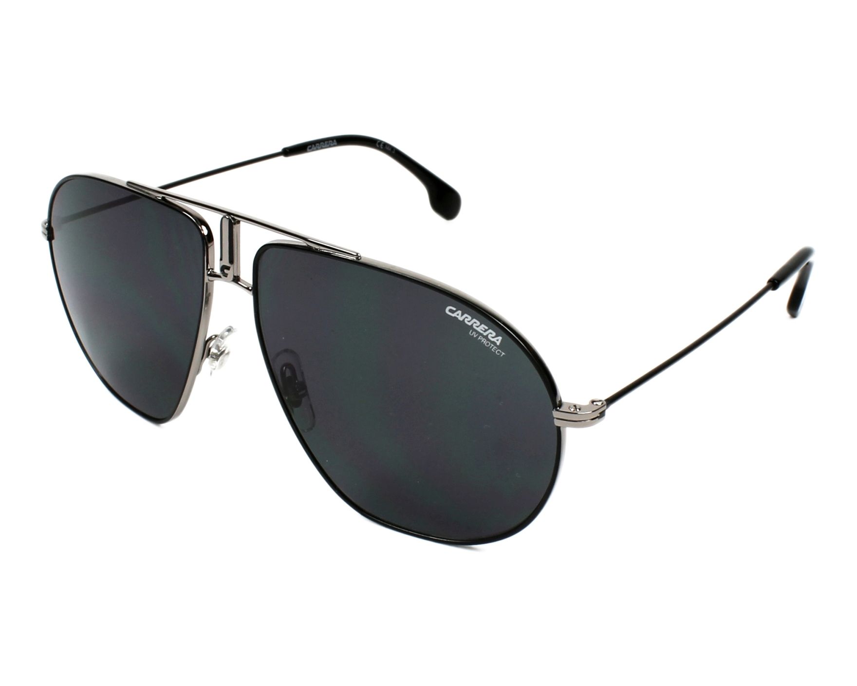 Carrera BOUND TI7/IR 60-12 silber schwarz vue de profil