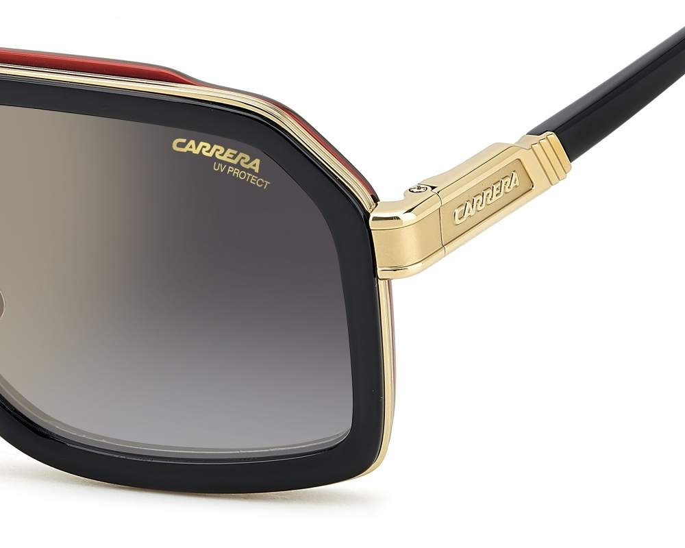 Carrera CA-1053-S-TI OIT/FQ 60-12 Black Red vue 360 degr&eacute;s 8