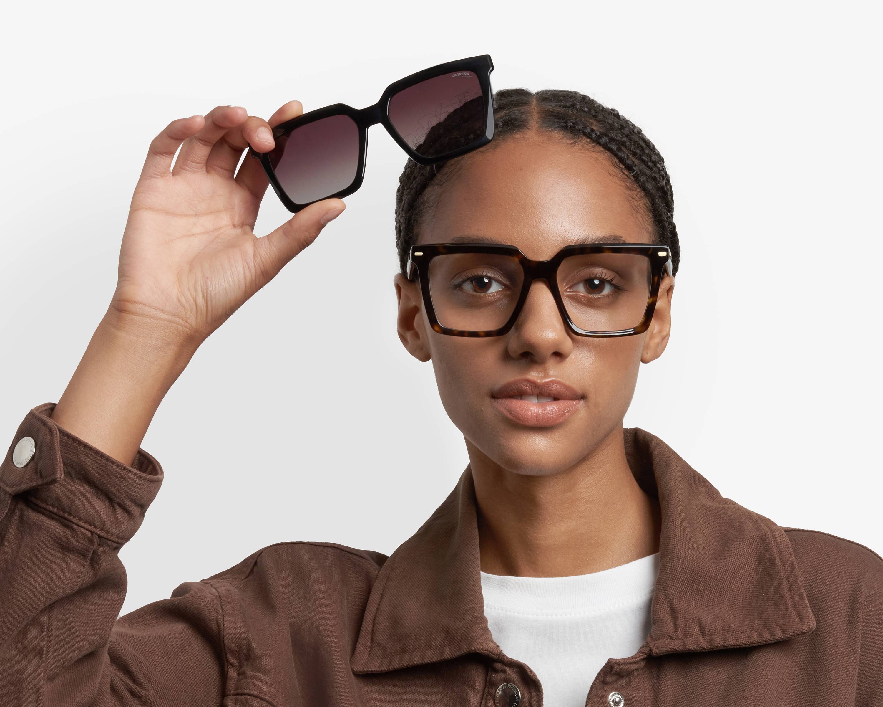 Carrera CA-3080-C WR7/LA 54-17 Havane  vue 360 degr&eacute;s 2