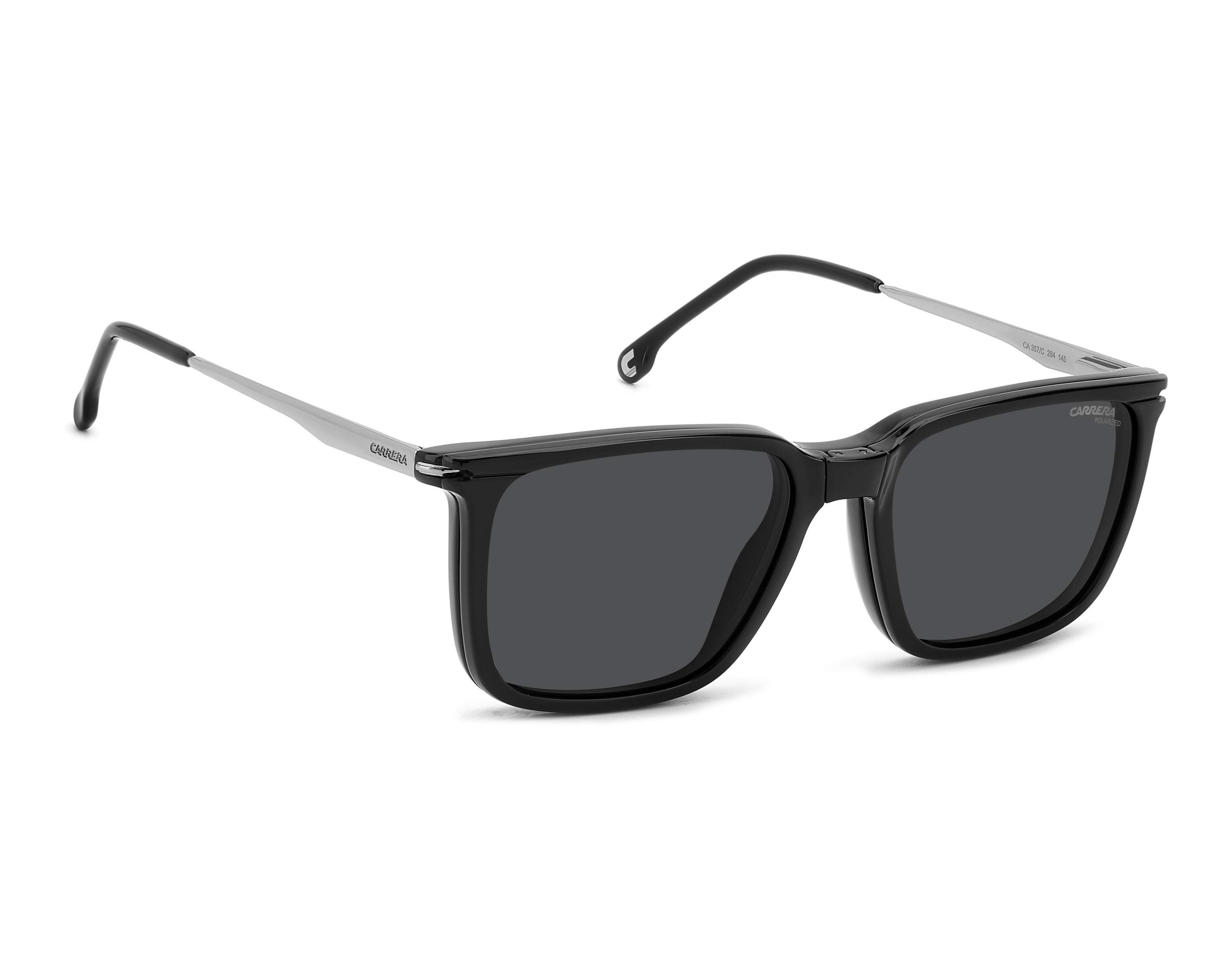 Carrera CA-357-C 284 54-17 Noir Ruthénium vue 360 degr&eacute;s 4