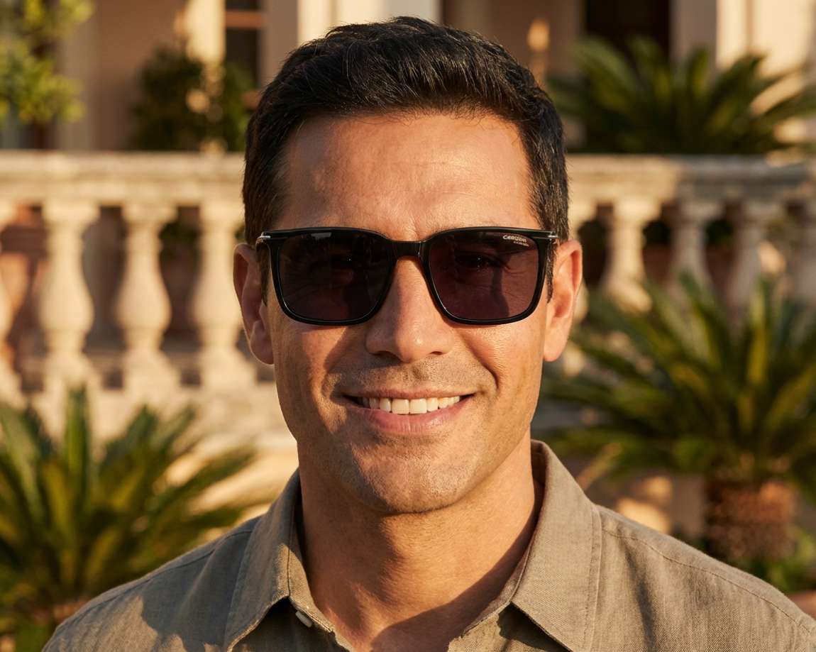 Carrera CA-357-C 284 54-17 Noir Ruthénium vue 360 degr&eacute;s 13