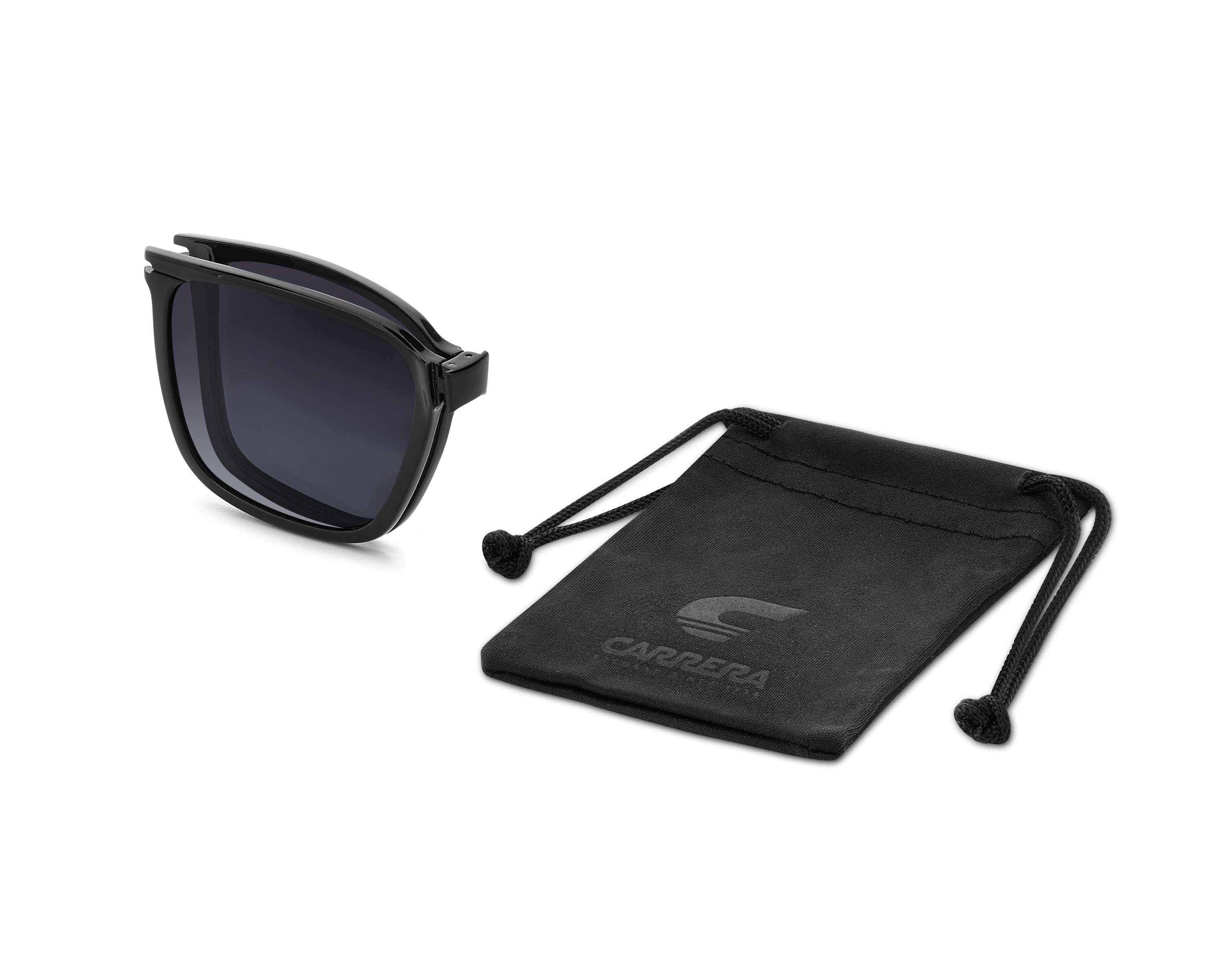 Carrera CA-357-C 2M2 54-17 Noir Or vue 360 degr&eacute;s 5