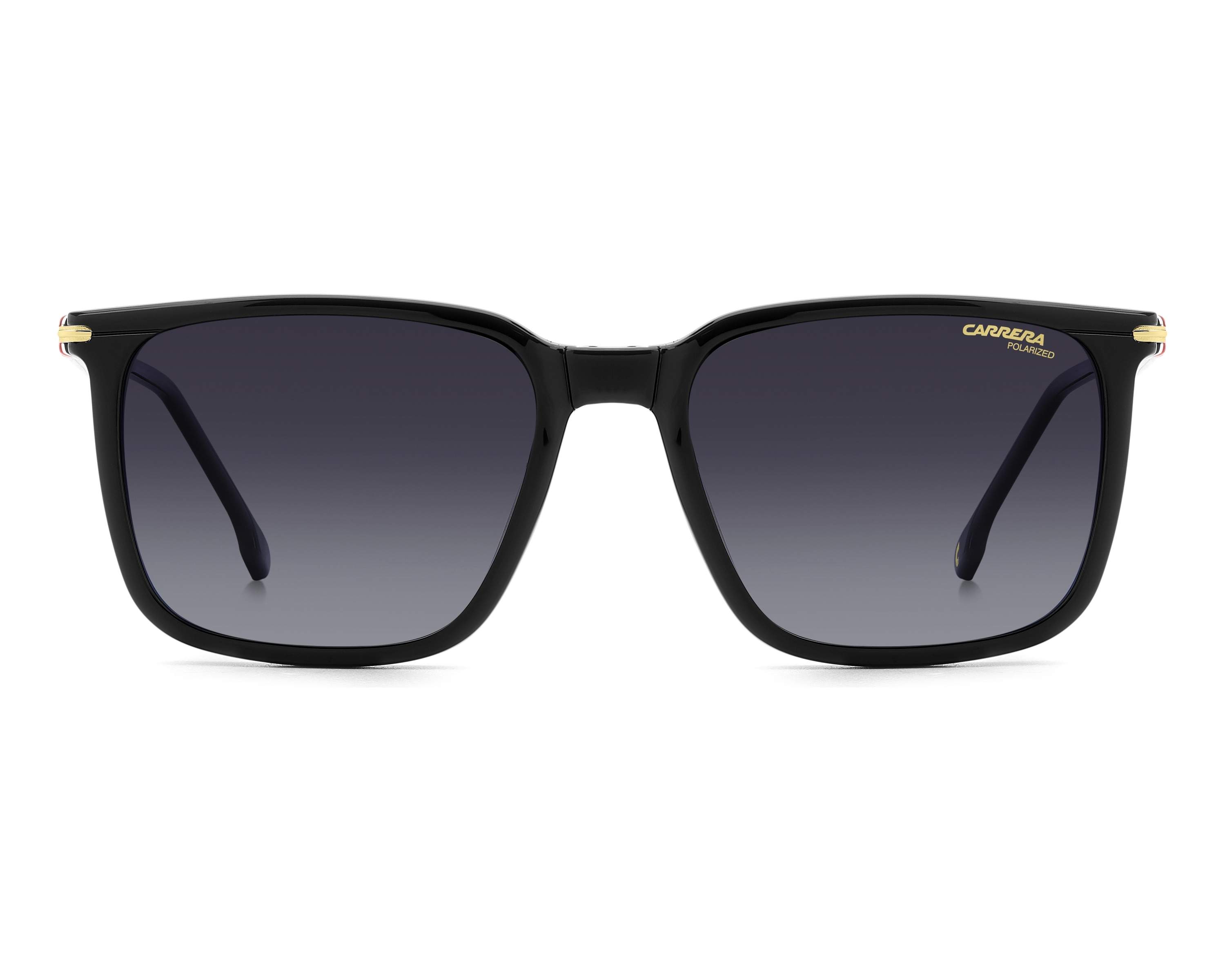 Carrera CA-357-C 2M2 54-17 Noir Or vue 360 degr&eacute;s 8