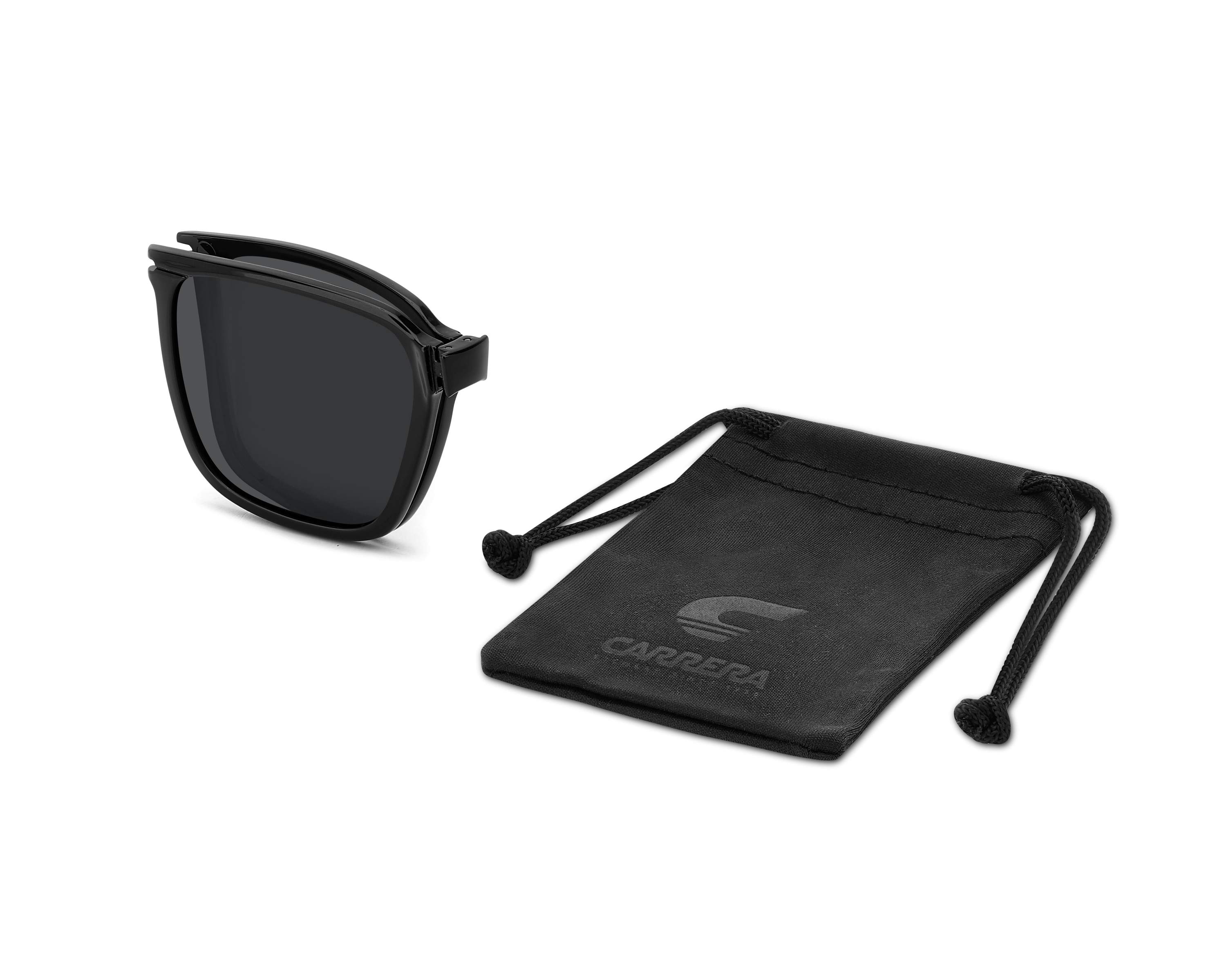 Carrera CA-357-C 9ZJ 54-17 Noir Bleu vue 360 degr&eacute;s 5