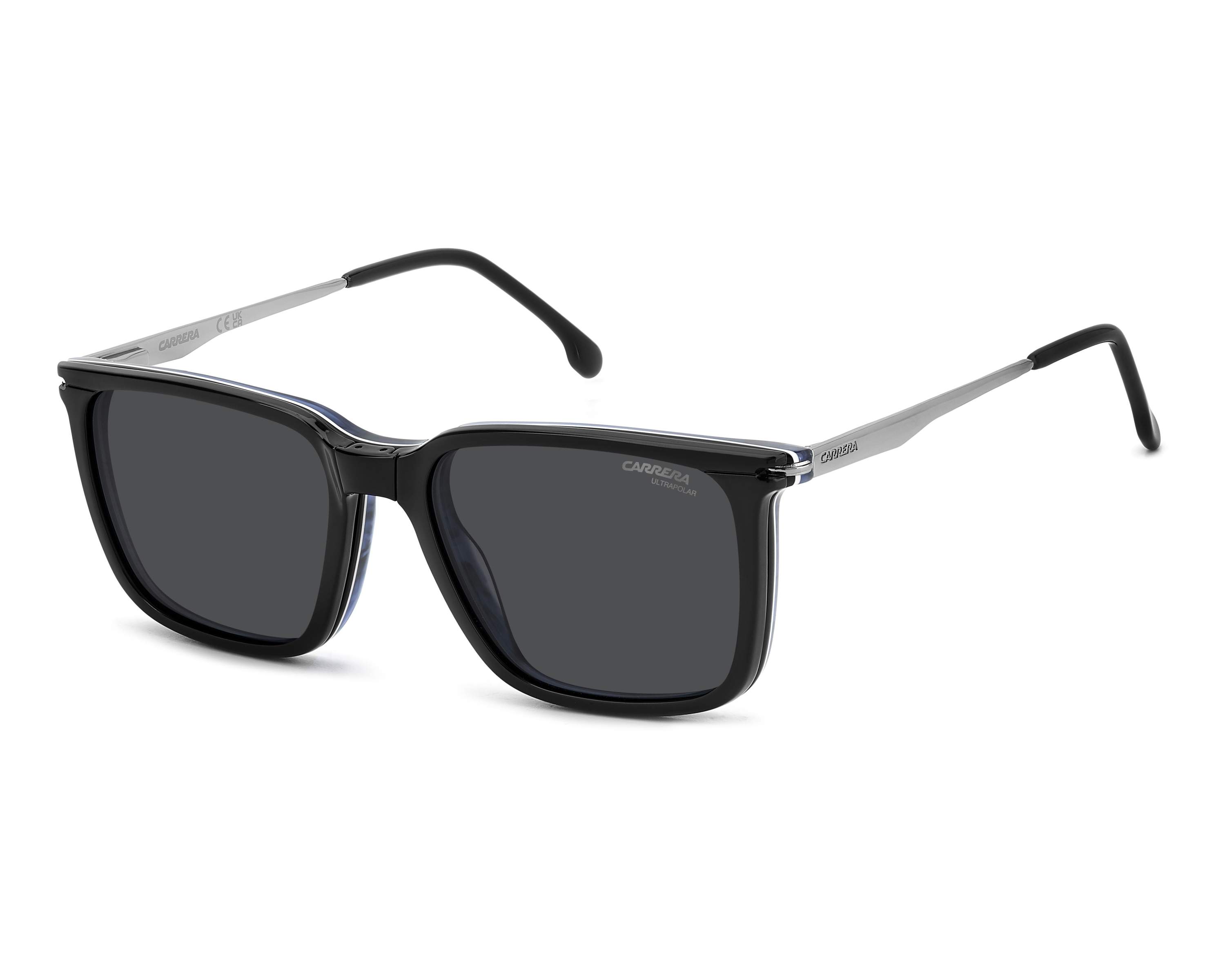 Carrera CA-357-C 9ZJ 54-17 Noir Bleu vue 360 degr&eacute;s 8
