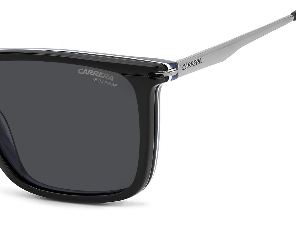 Carrera CA-357-C 9ZJ 54-17 Noir Bleu vue 360 degr&eacute;s 10