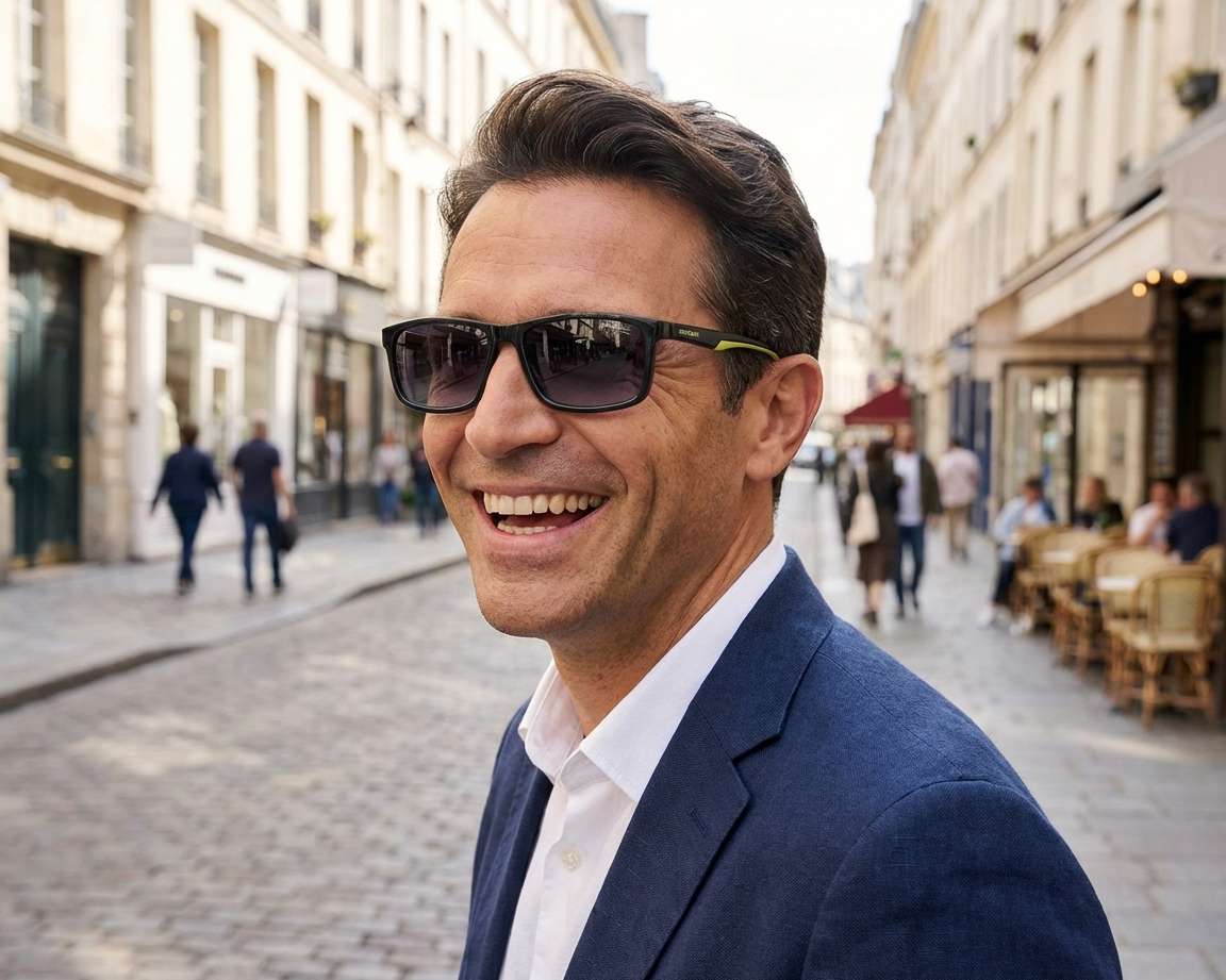 Carrera CA-8065-CS 3U5WJ 55-16 Gris Vert vue 360 degr&eacute;s 9