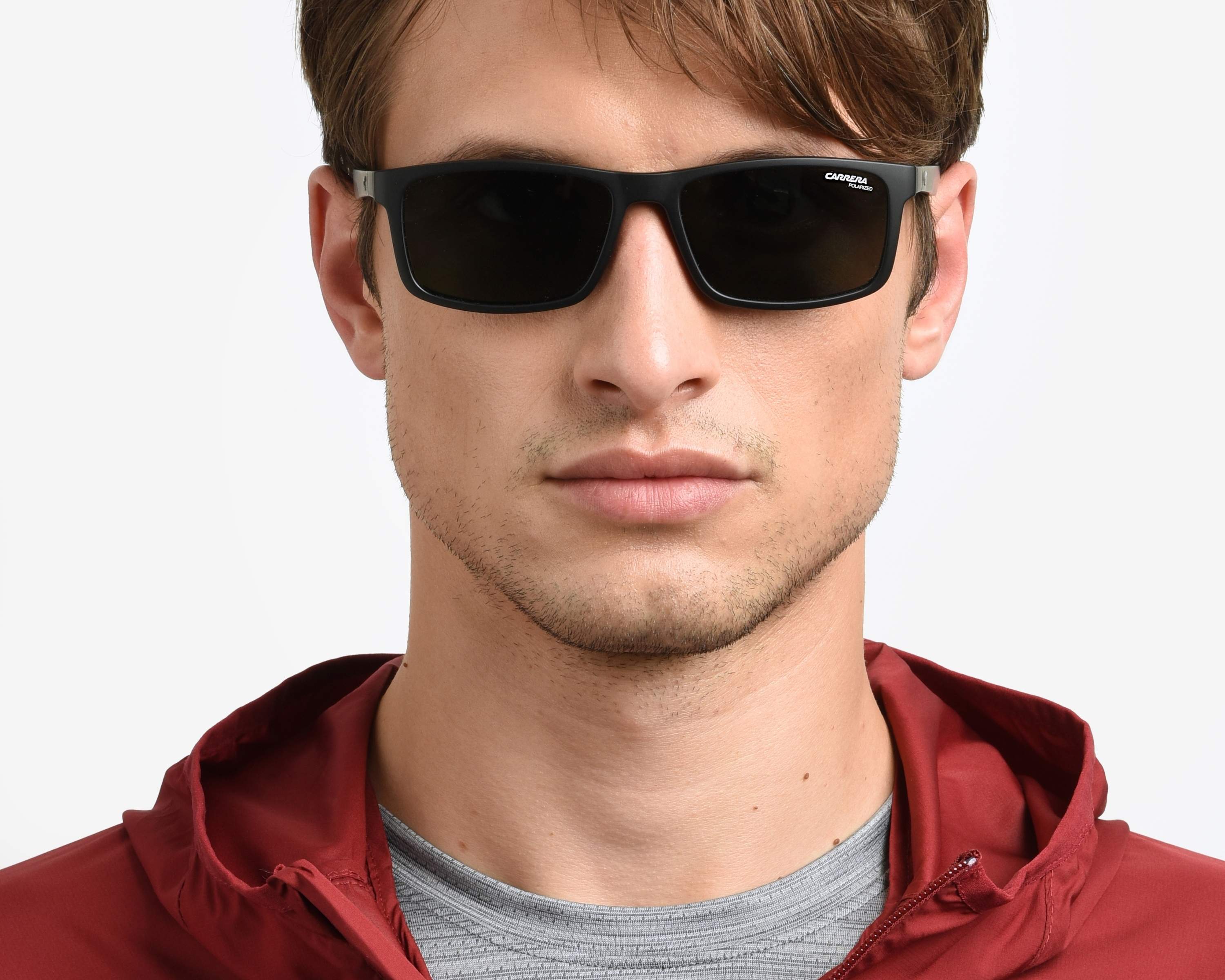 Carrera CA-8066-CS 08AM9 50-21 Noir Gris vue 360 degr&eacute;s 9