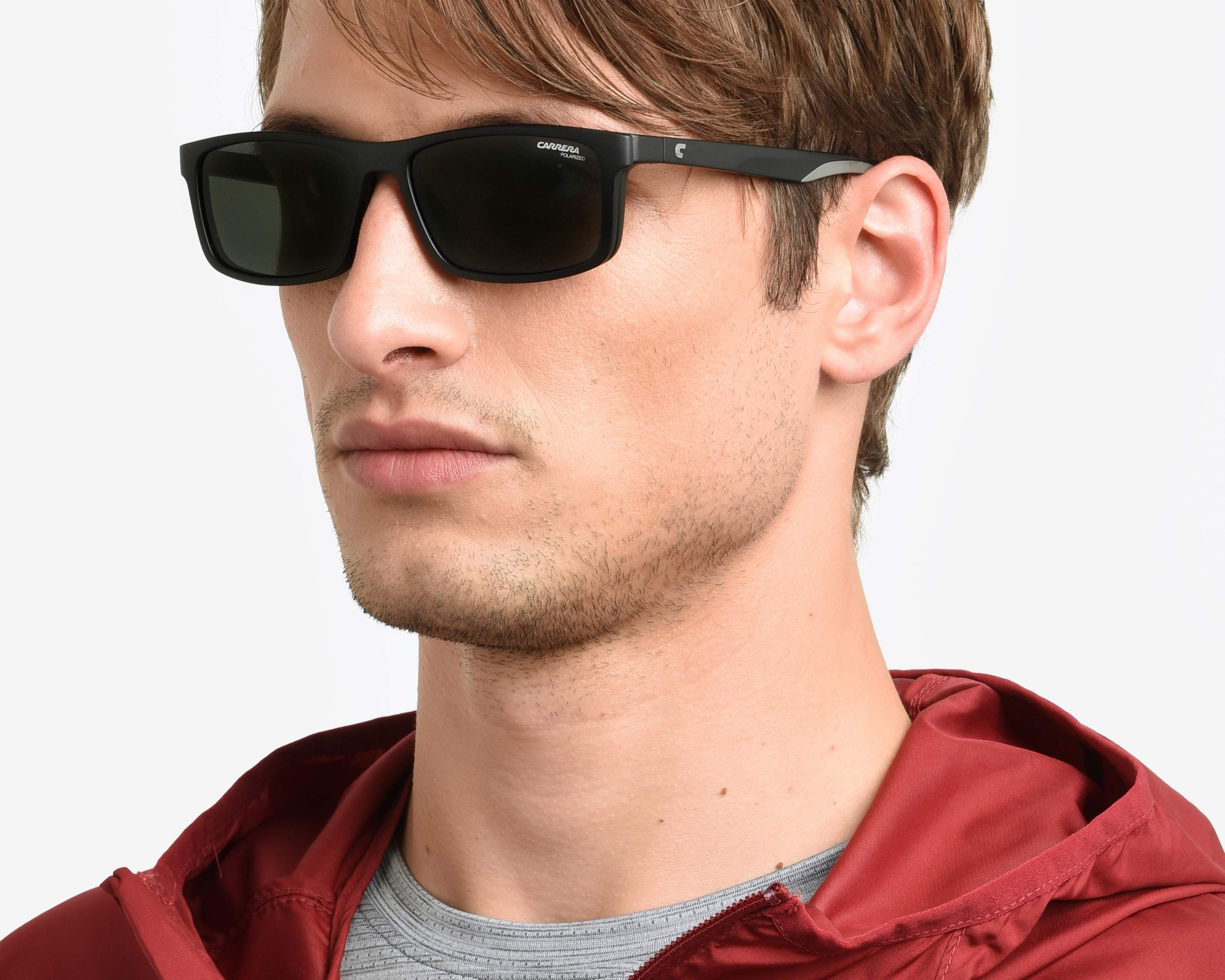 Carrera CA-8066-CS 08AM9 50-21 Noir Gris vue 360 degr&eacute;s 10