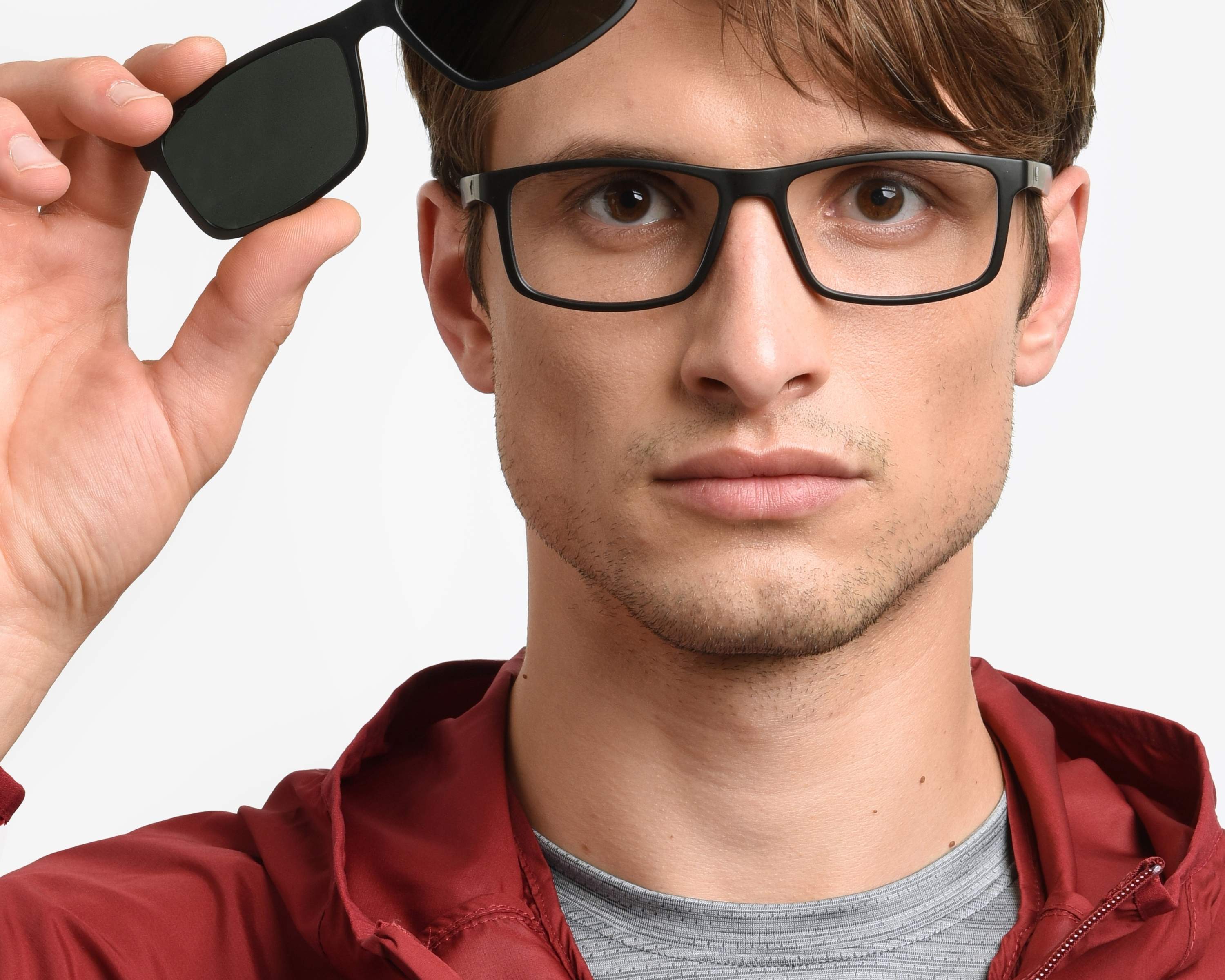 Carrera CA-8066-CS 08AM9 50-21 Noir Gris vue 360 degr&eacute;s 11