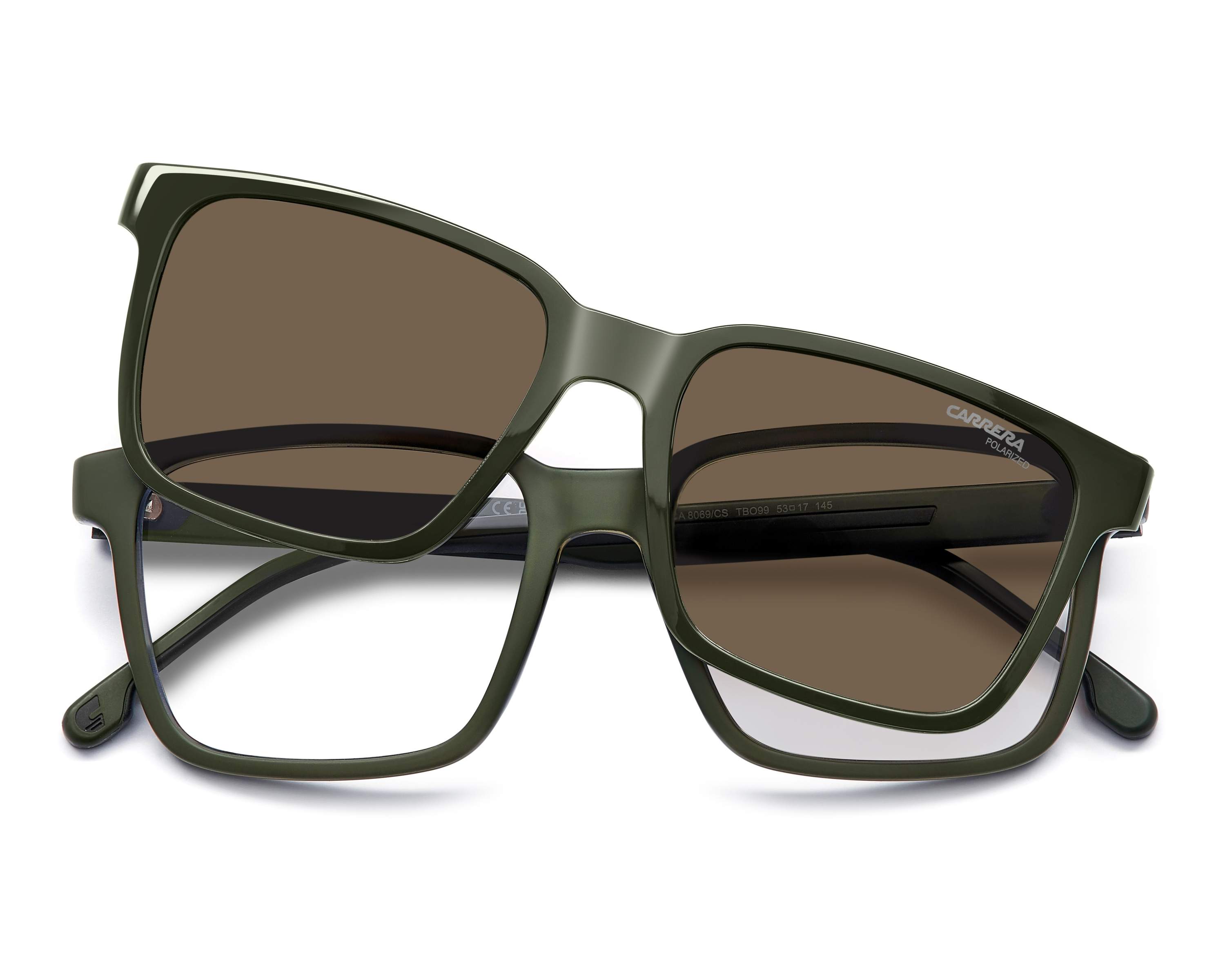 Carrera CA-8069-CS TBO/SP 53-17 Vert  vue 360 degr&eacute;s 1
