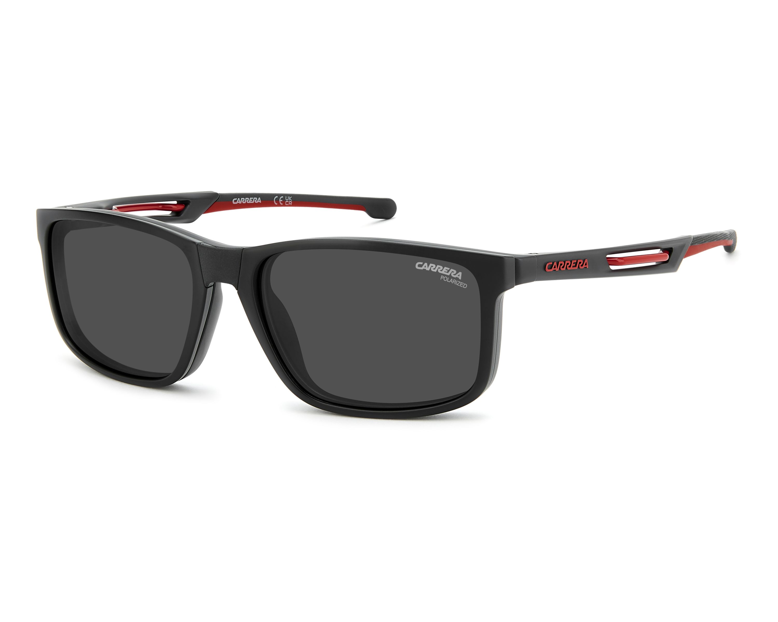 Carrera CA-8933-C BLX/M9 56-17 Noir Rouge vue 360 degr&eacute;s 5