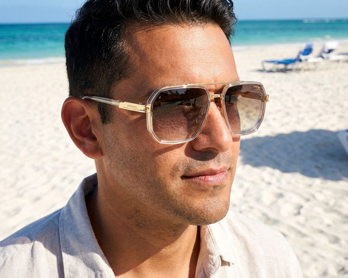 Carrera CARRERA-1069-S REJ/FQ 58-19 Or Cristal vue 360 degr&eacute;s 7