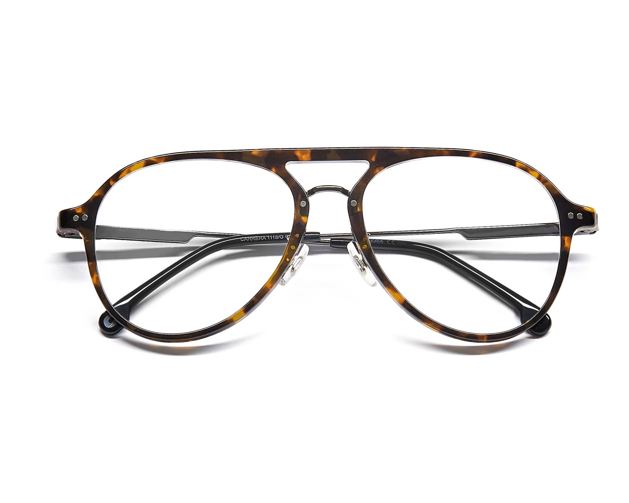 Lunettes De Vue Carrera 175/N Havana - Monture Marron 55/17/145, Homme, Neuf Avec étiquettes