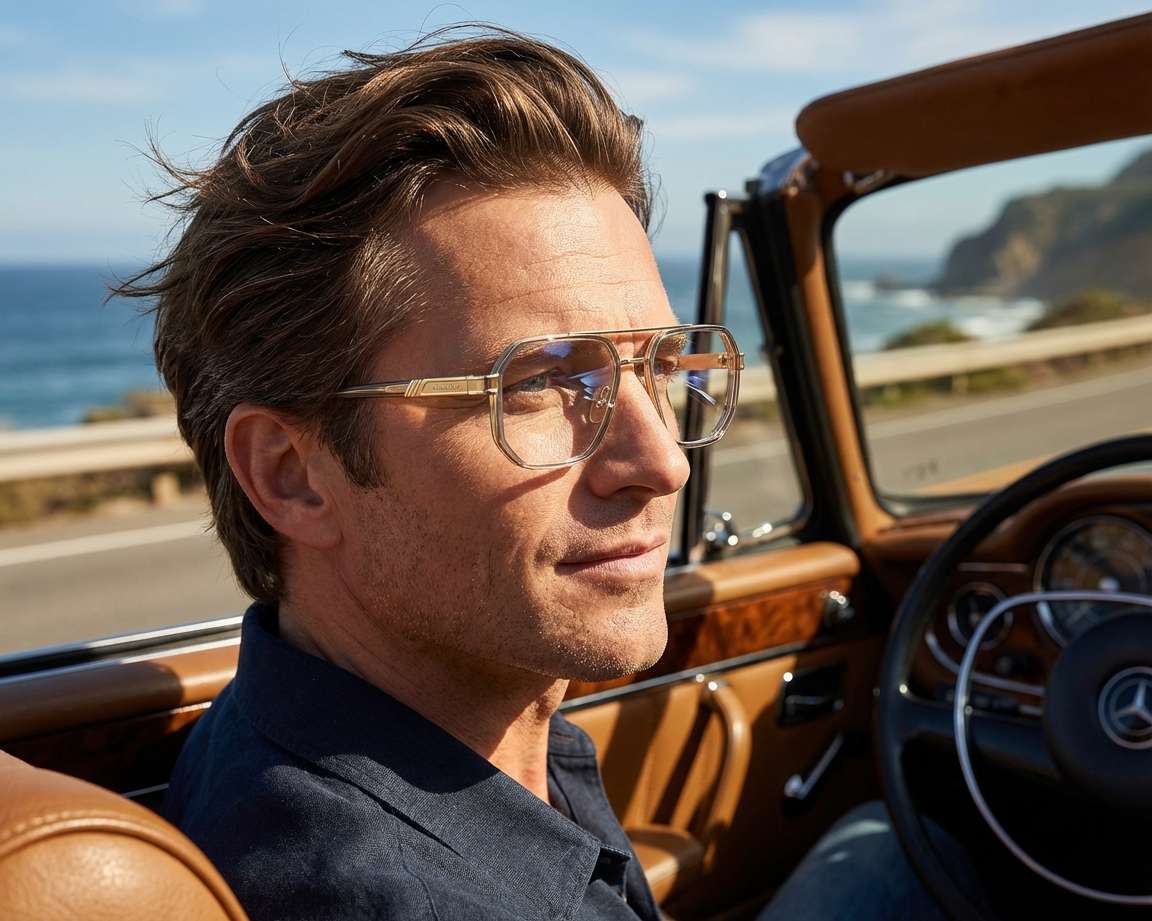 Carrera CARRERA-1137 J5G 55-19 Oro  vue 360 degr&eacute;s 7