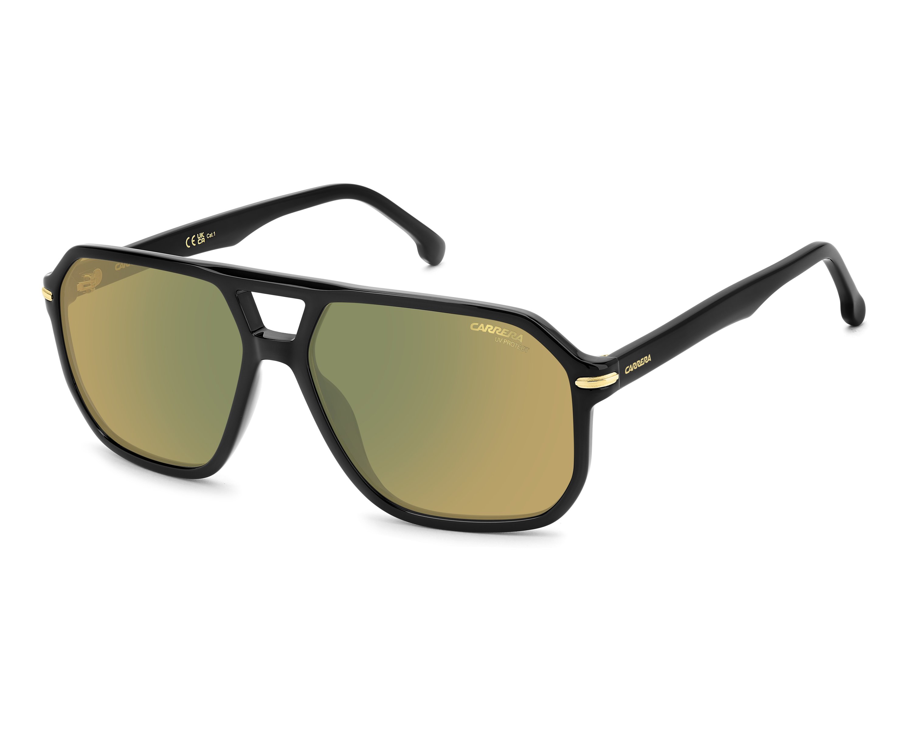 Carrera CARRERA-302-S 71C/MJ 59-15 schwarz gelbfarben vue de profil