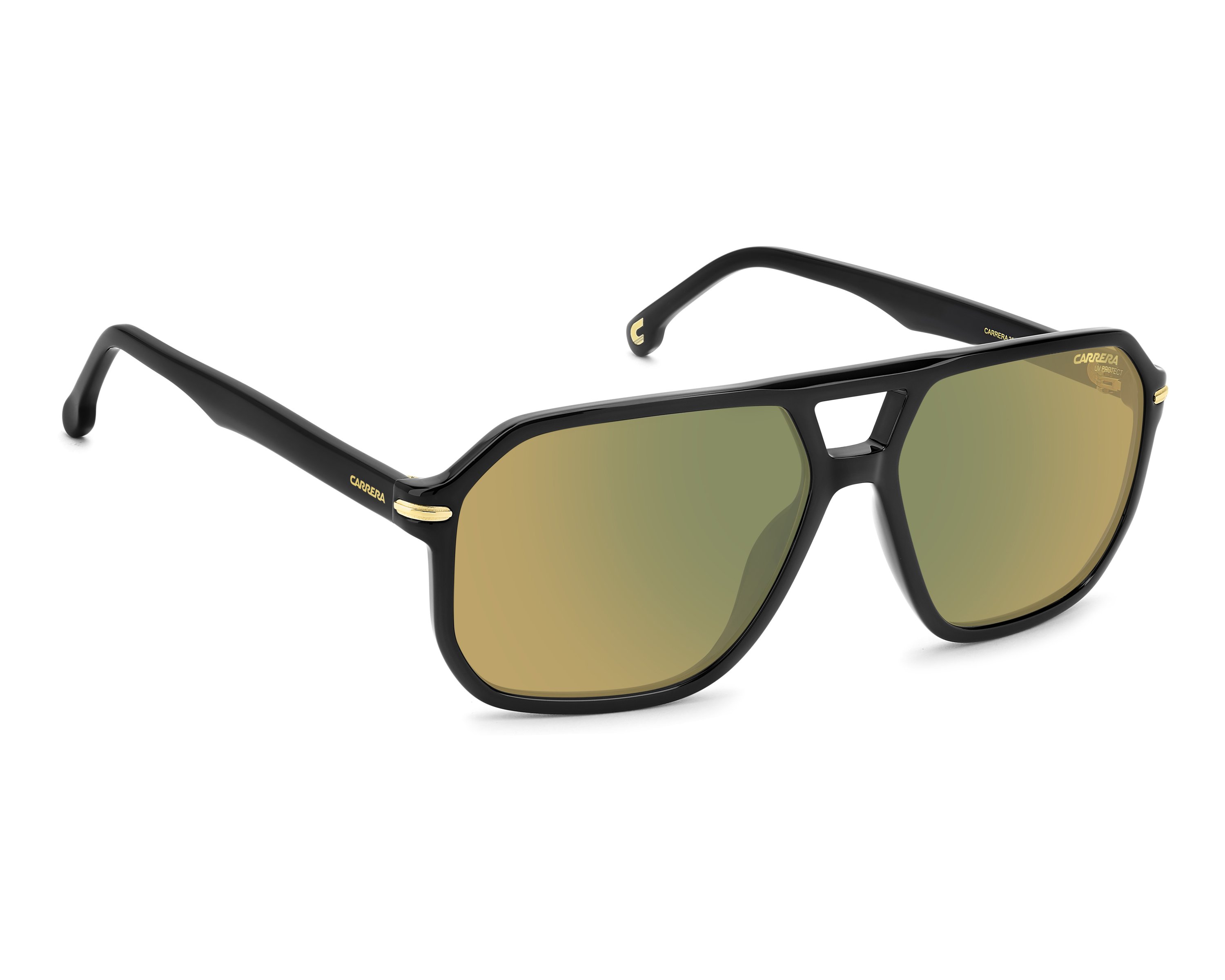 Carrera CARRERA-302-S 71C/MJ 59-15 schwarz gelbfarben vue de face
