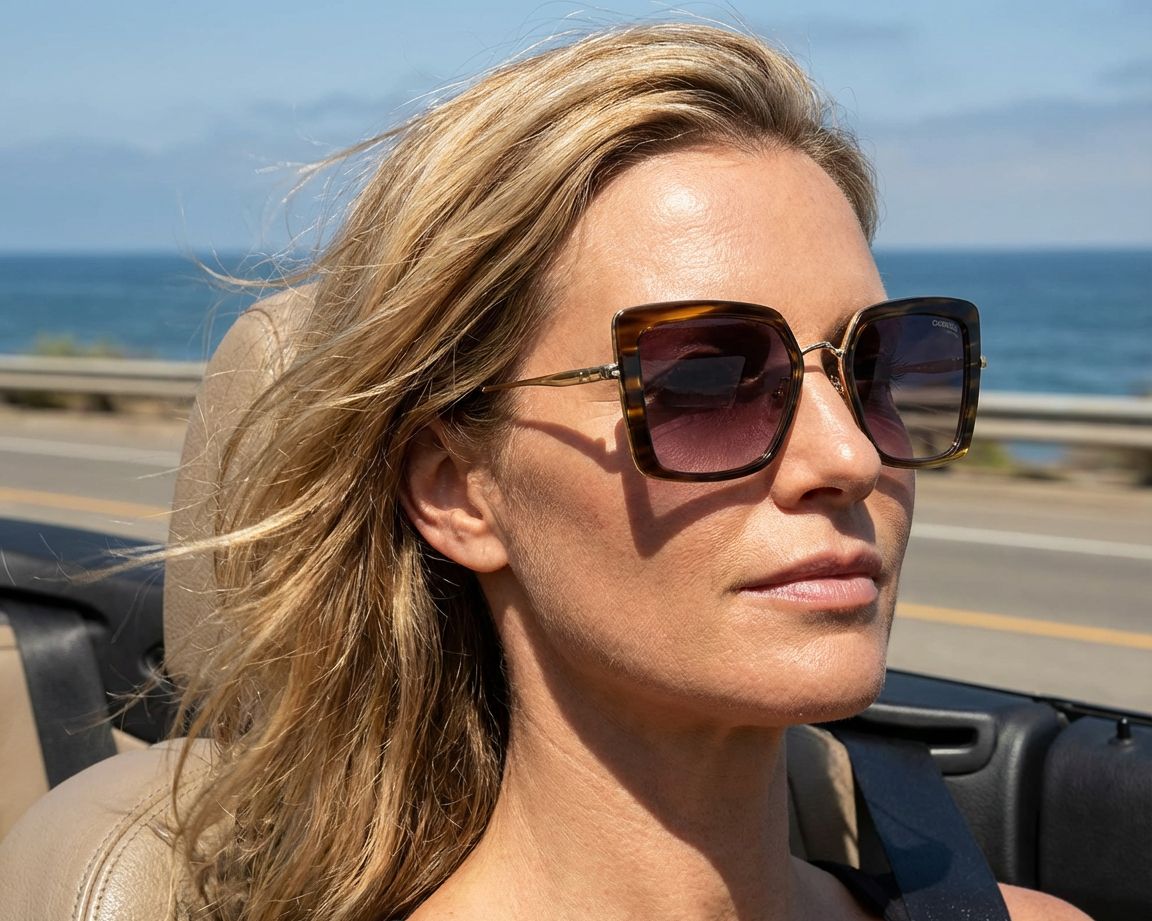 Carrera CARRERA-3031-S EX4/3X 53-20 Marron  vue 360 degr&eacute;s 8