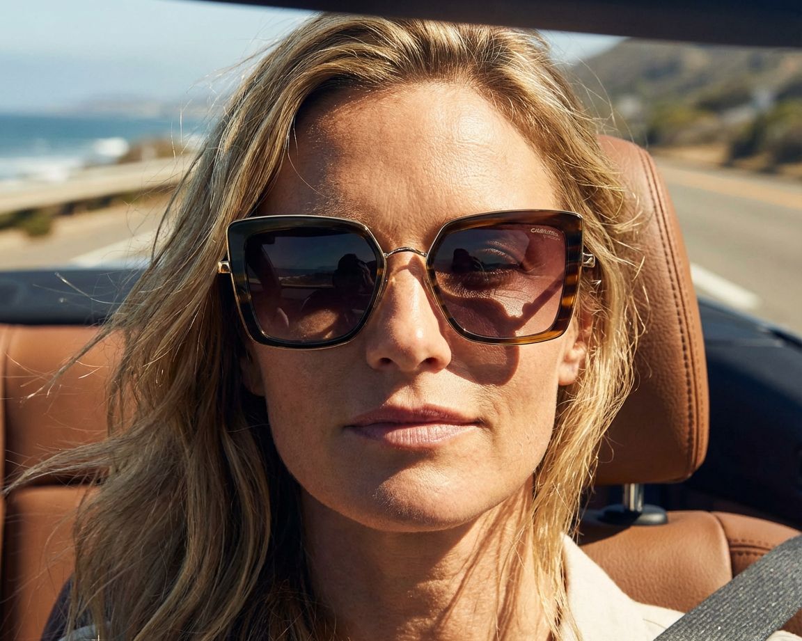 Carrera CARRERA-3031-S EX4/3X 53-20 Marron  vue 360 degr&eacute;s 9