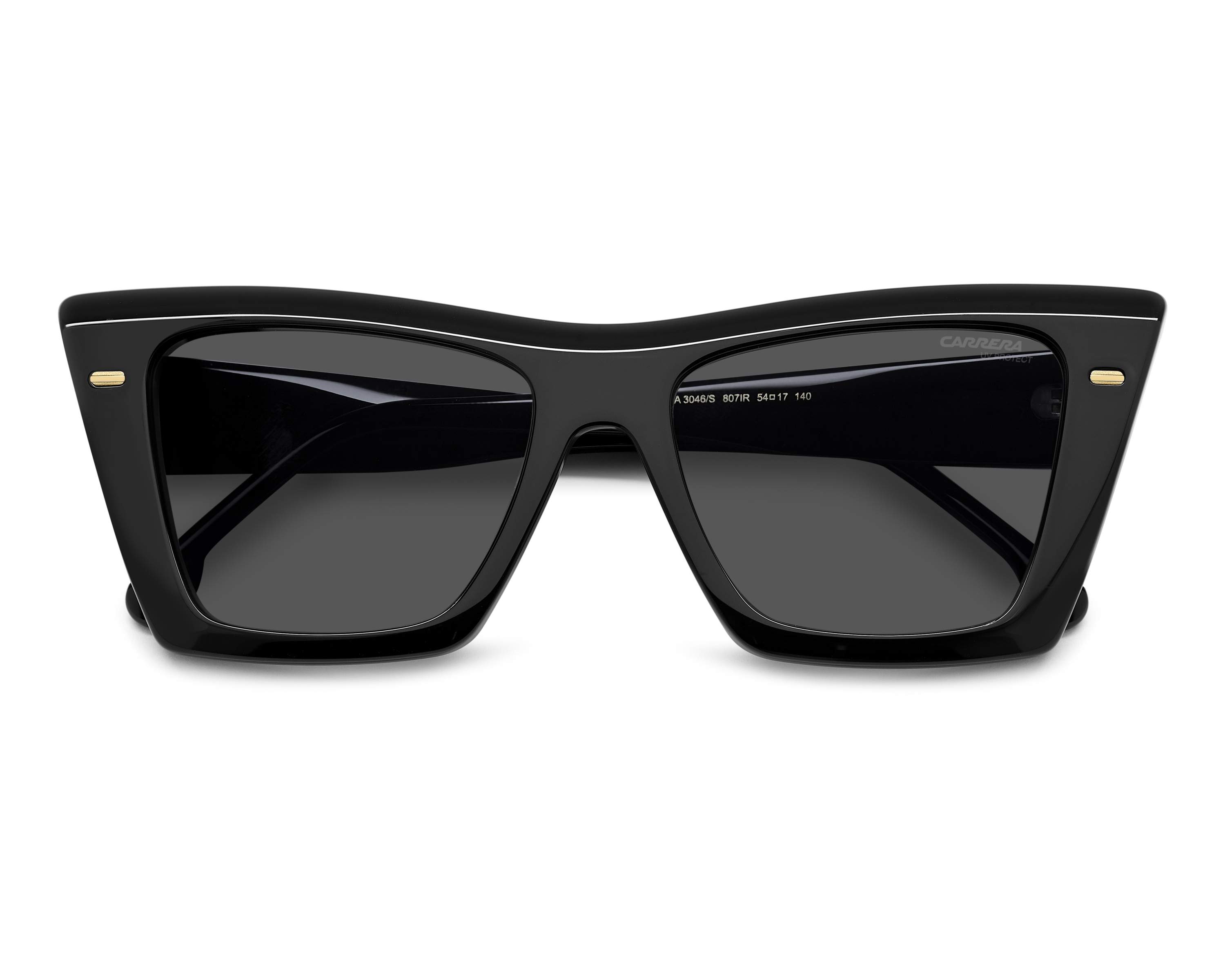 Carrera CARRERA-3046-S 807/IR 54-17 Noir  vue 360 degr&eacute;s 3