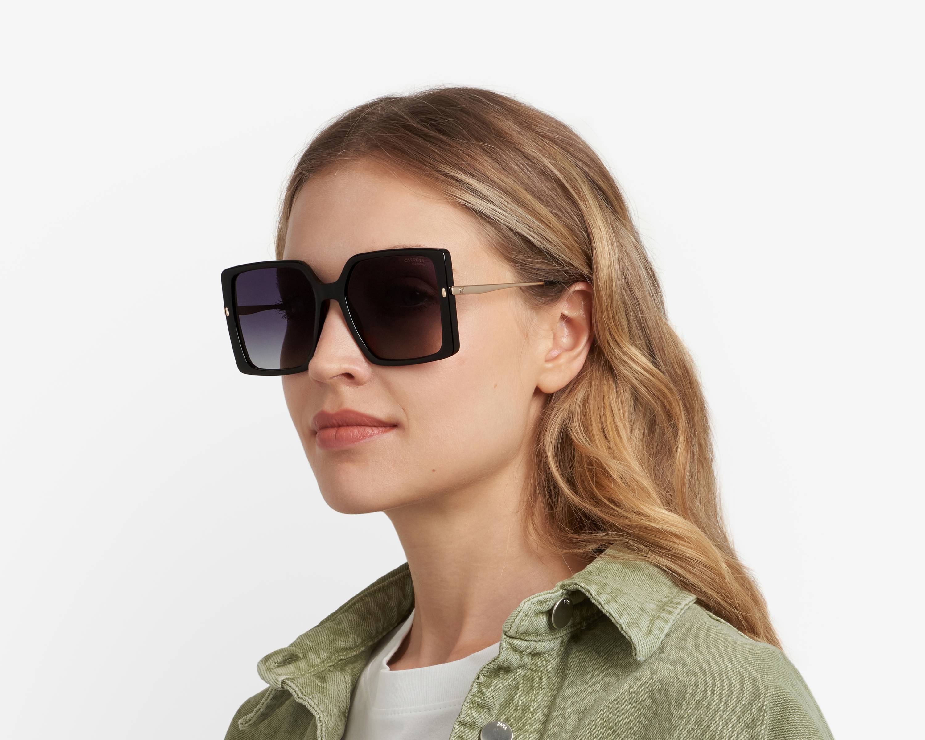 Carrera CARRERA-3070-S 2M2/9O 57-18 Black Gold vue 360 degr&eacute;s 2