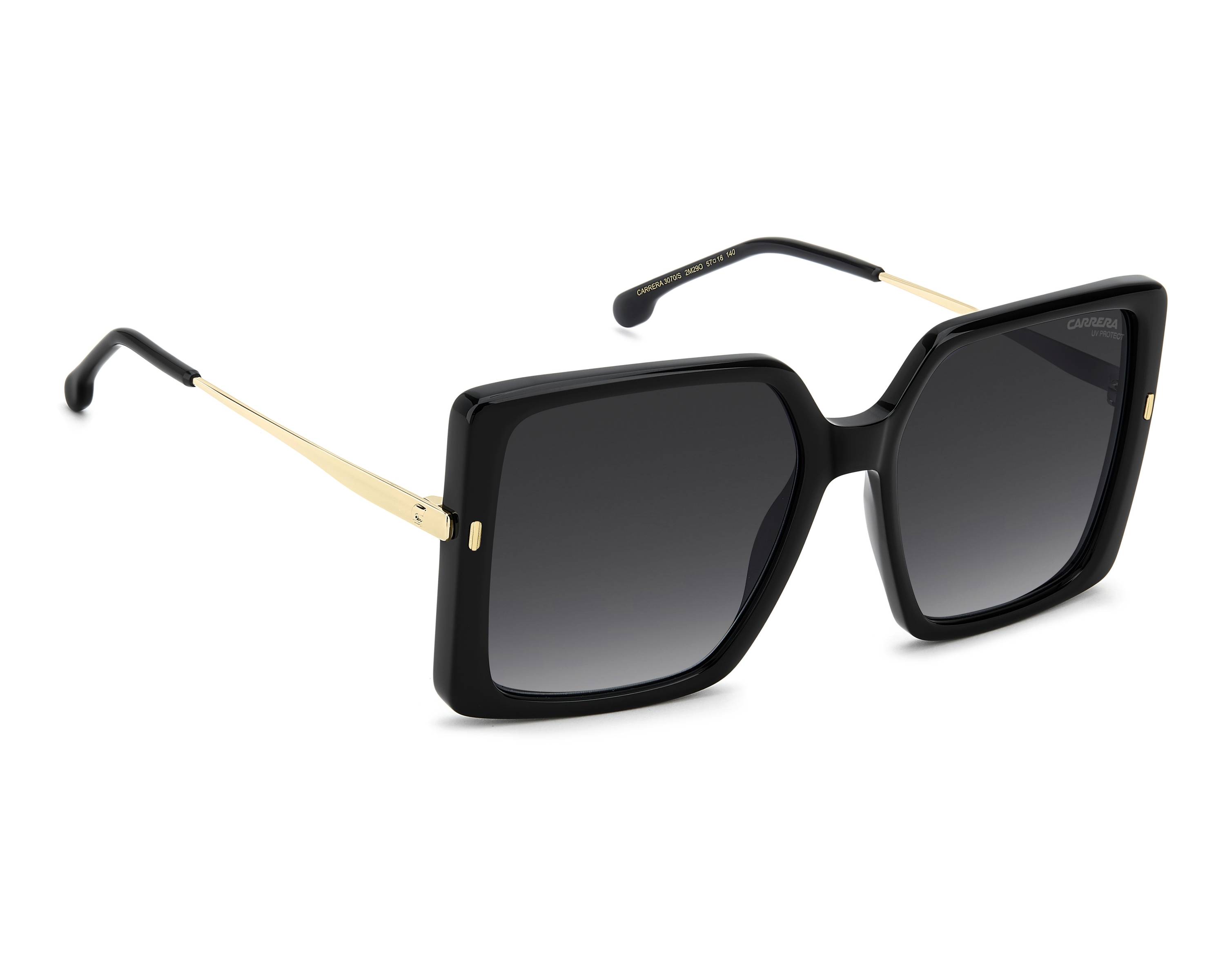 Carrera CARRERA-3070-S 2M2/9O 57-18 Black Gold vue 360 degr&eacute;s 3