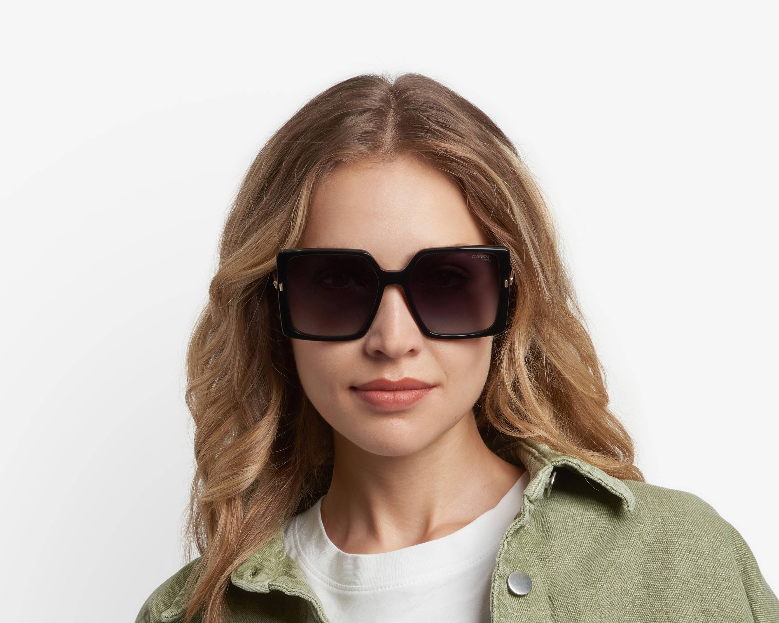 Carrera CARRERA-3070-S 2M2/9O 57-18 Black Gold vue 360 degr&eacute;s 4