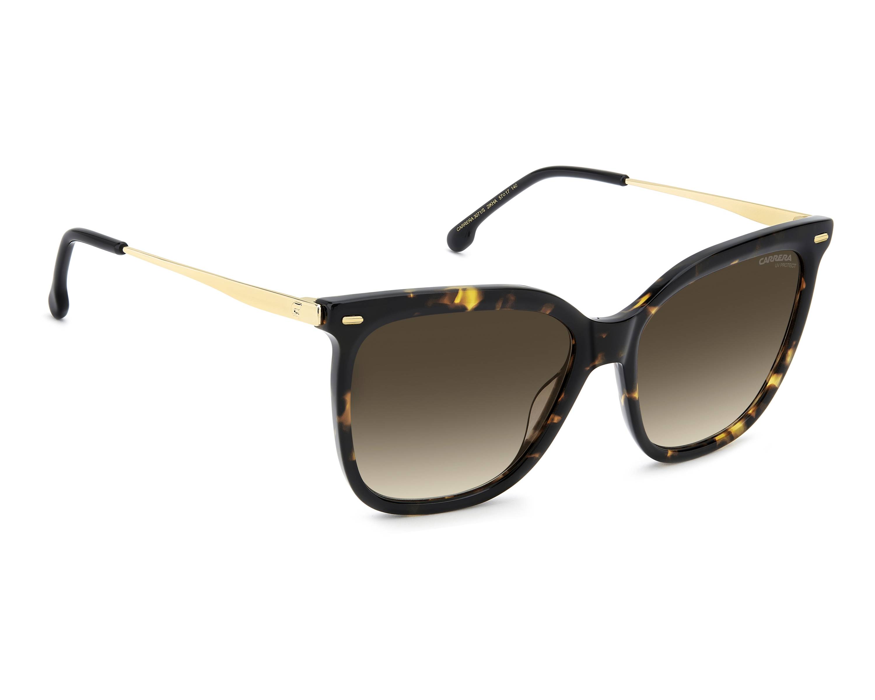 Carrera CARRERA-3071-S 2IK/HA 57-17 havana gold vue de profil