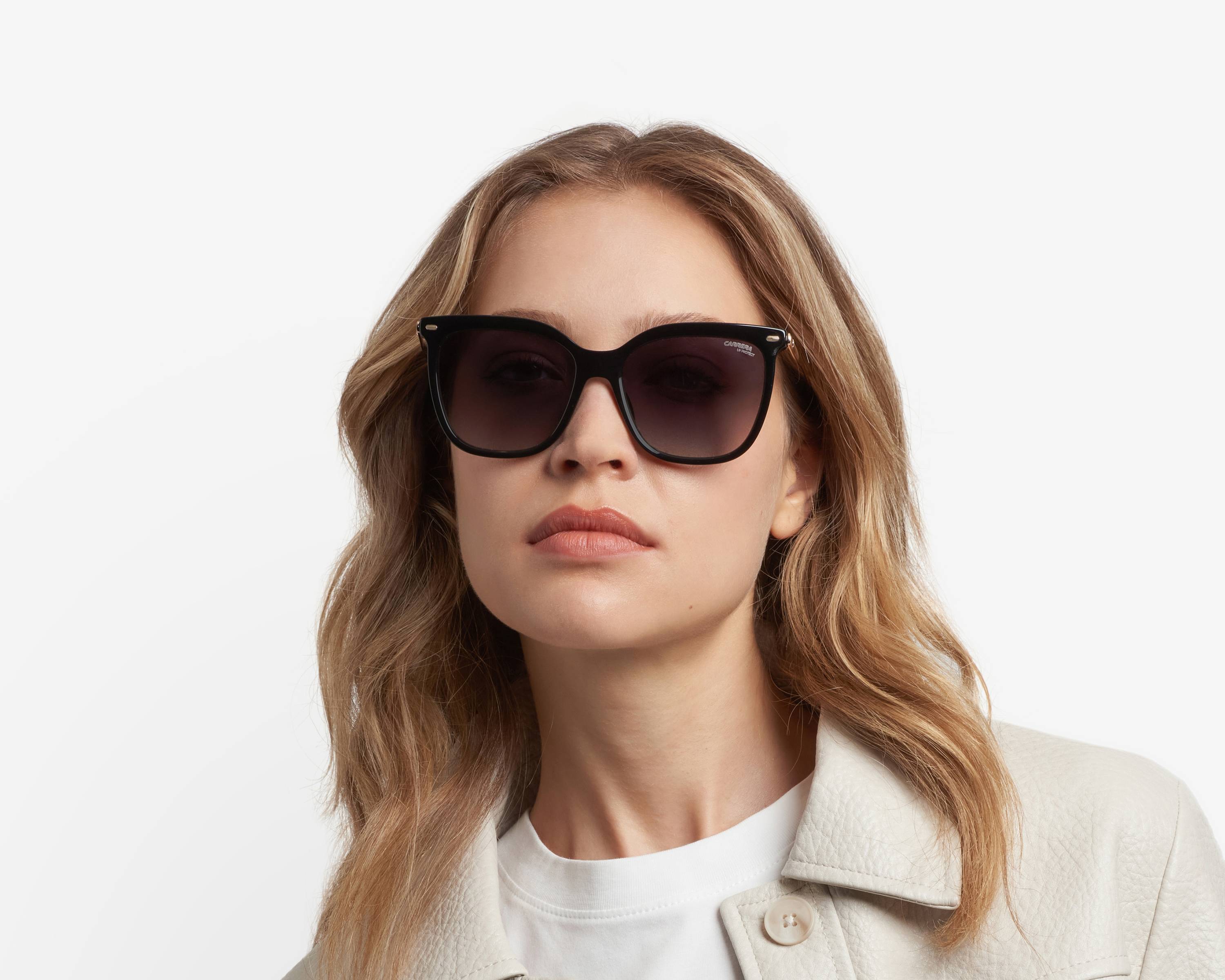 Carrera CARRERA-3071-S 2M2/9O 57-17 Noir Or vue 360 degr&eacute;s 3