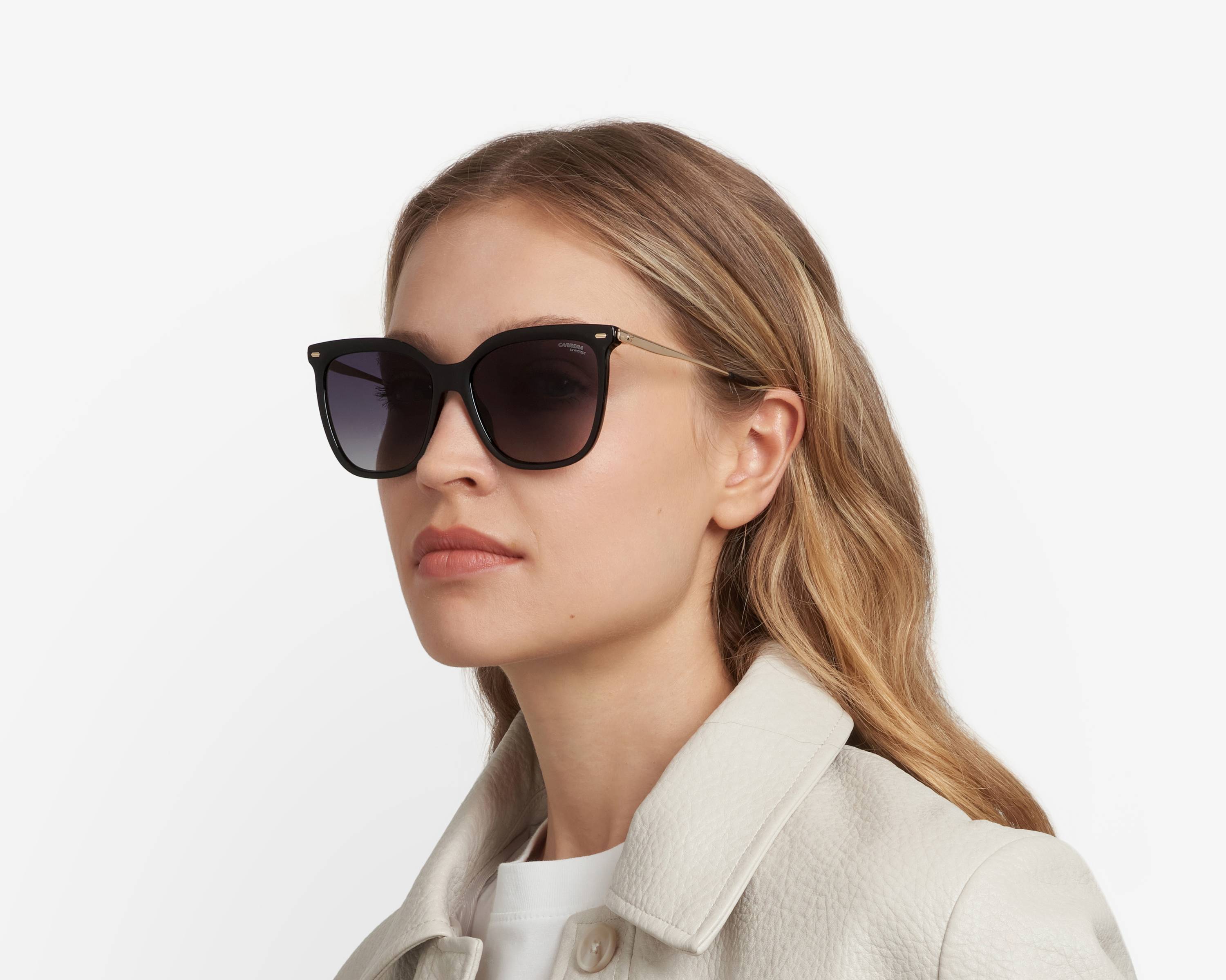 Carrera CARRERA-3071-S 2M2/9O 57-17 Noir Or vue 360 degr&eacute;s 4