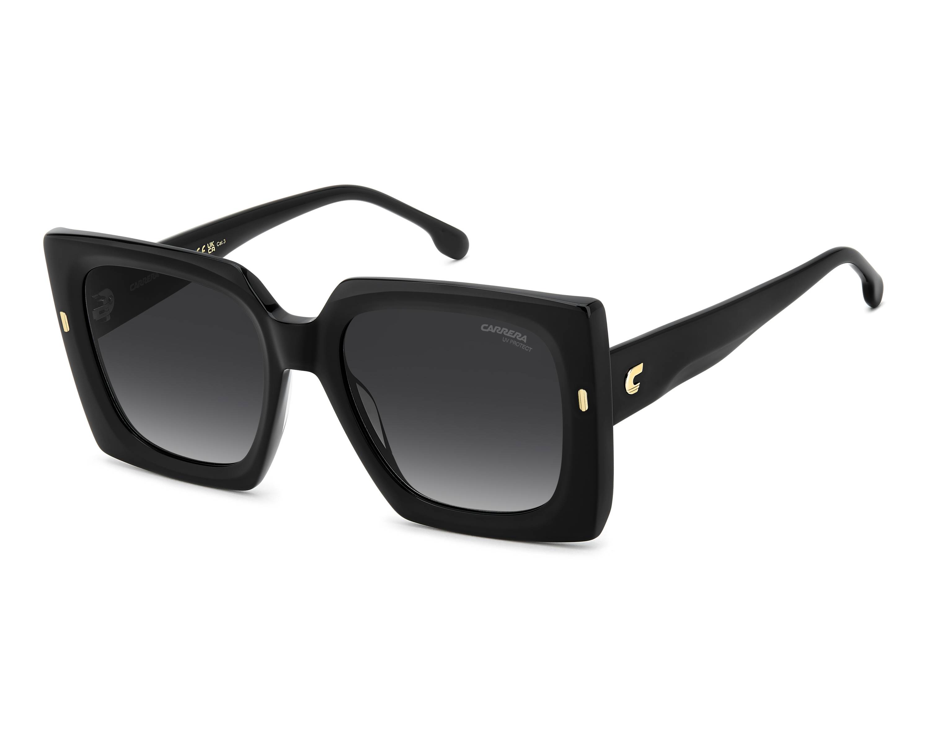 Carrera CARRERA-3072-S 807/9O 55-20 Noir  vue 360 degr&eacute;s 2