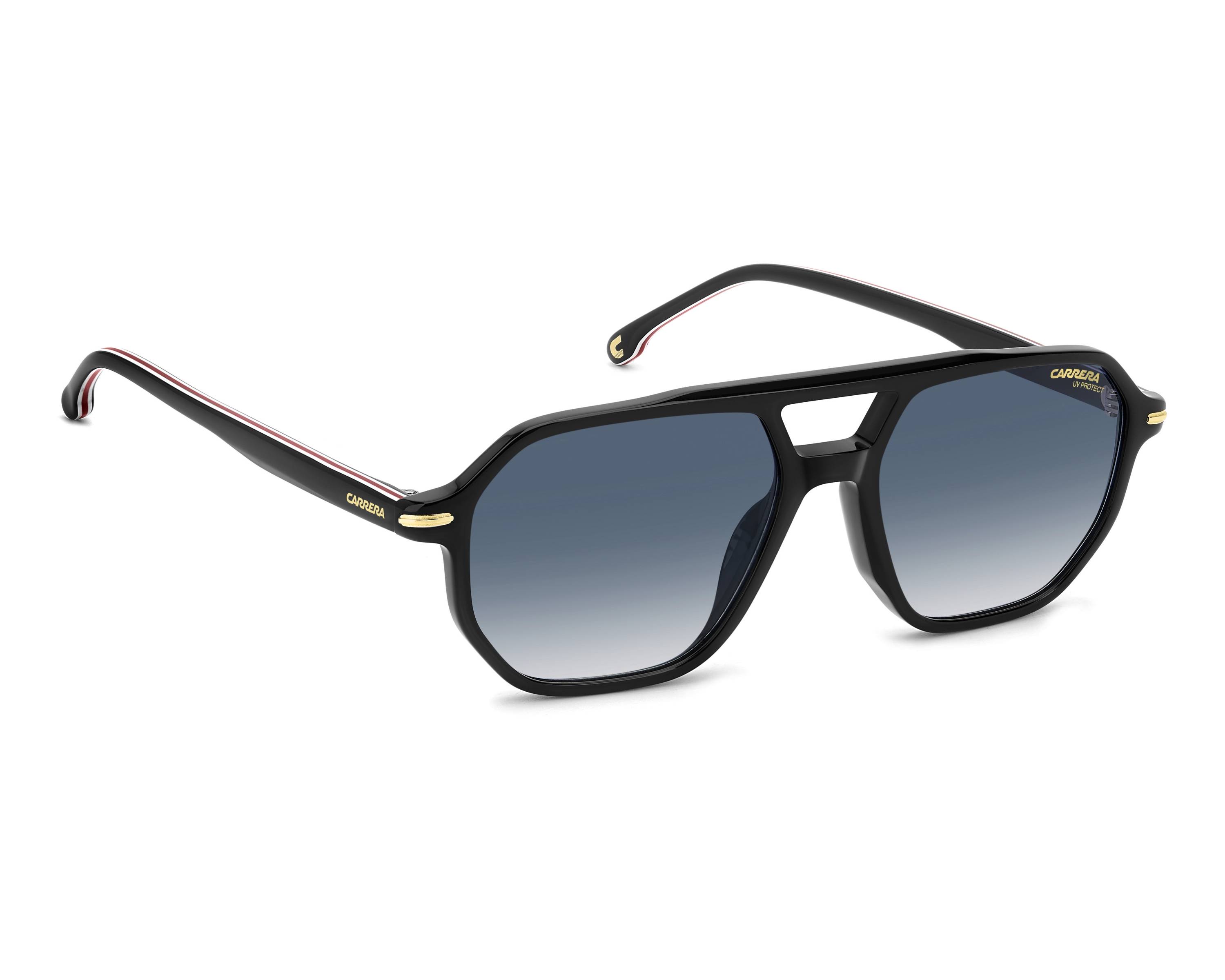 Carrera CARRERA-341-S 2M2/08 54-17 Noir Or vue 360 degr&eacute;s 7