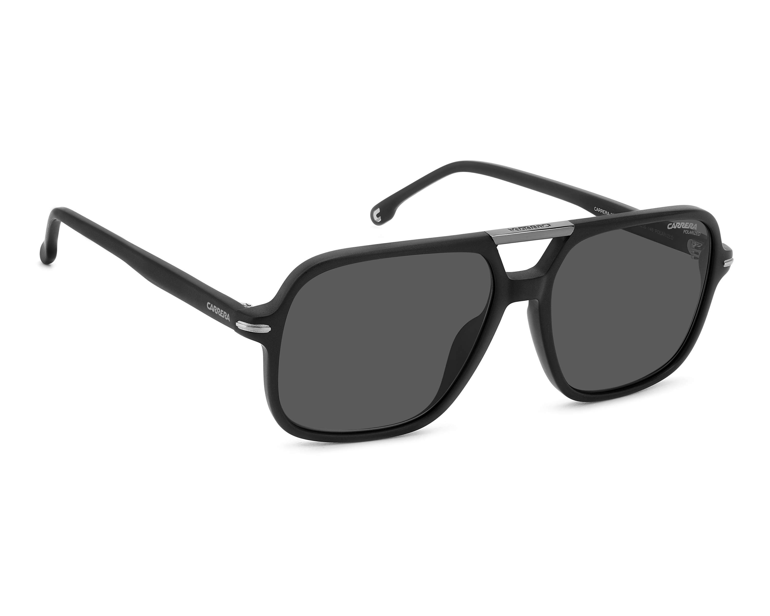 Carrera CARRERA-350-S RZZ/M9 58-16 Noir Gris vue 360 degr&eacute;s 6