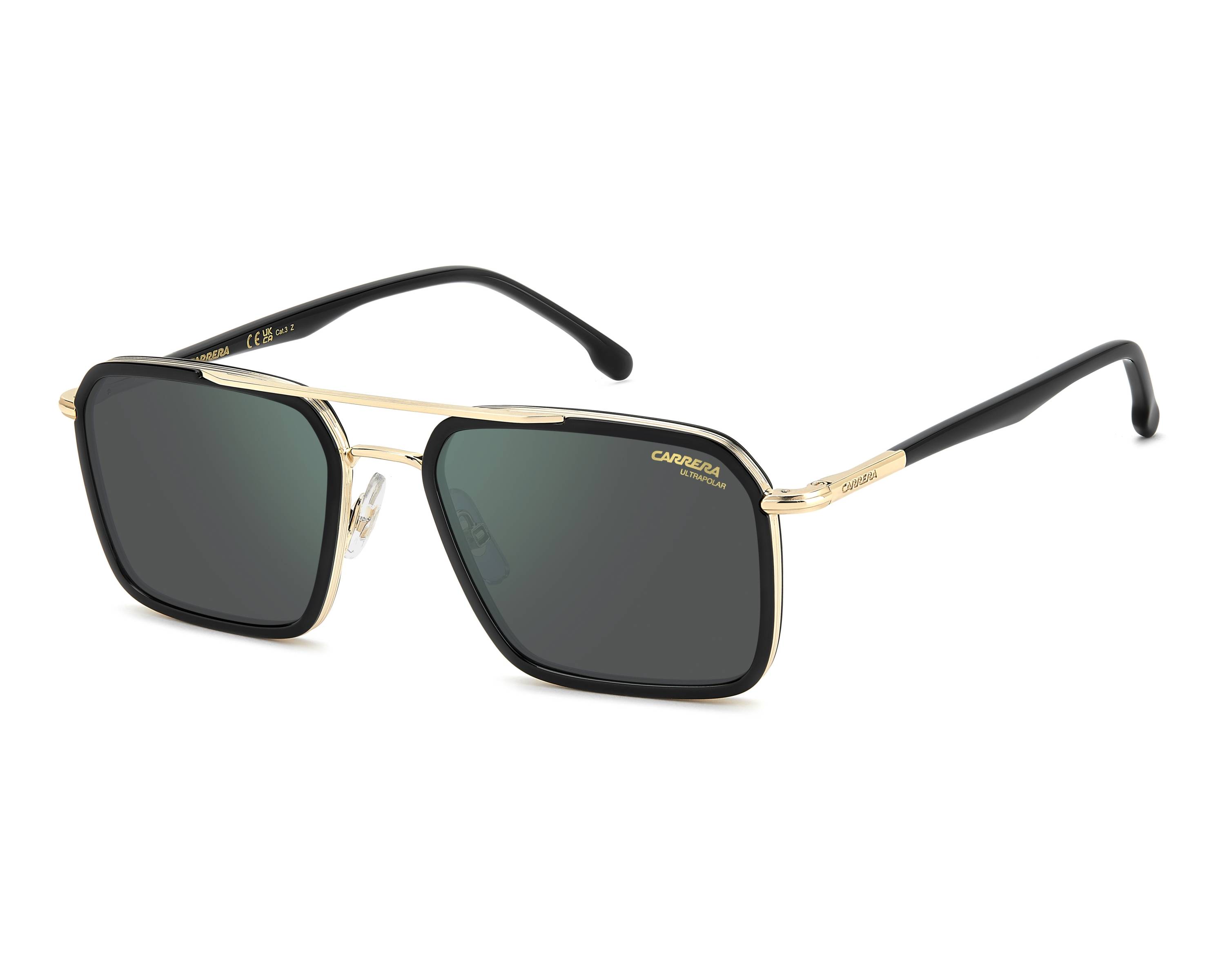 Carrera CARRERA-362-S 2M2/Q3 55-19 Noir Or vue 360 degr&eacute;s 1