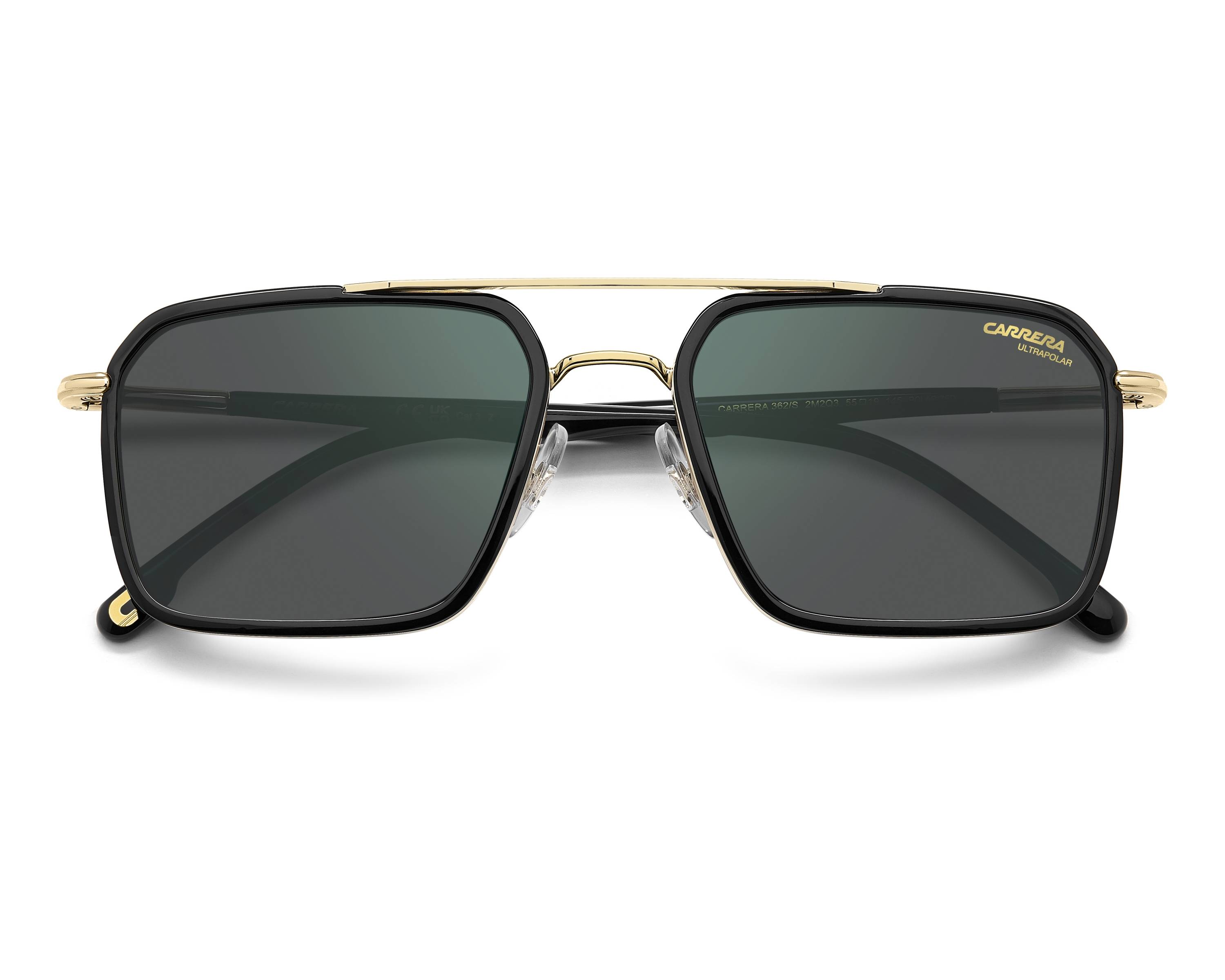 Carrera CARRERA-362-S 2M2/Q3 55-19 Noir Or vue 360 degr&eacute;s 4