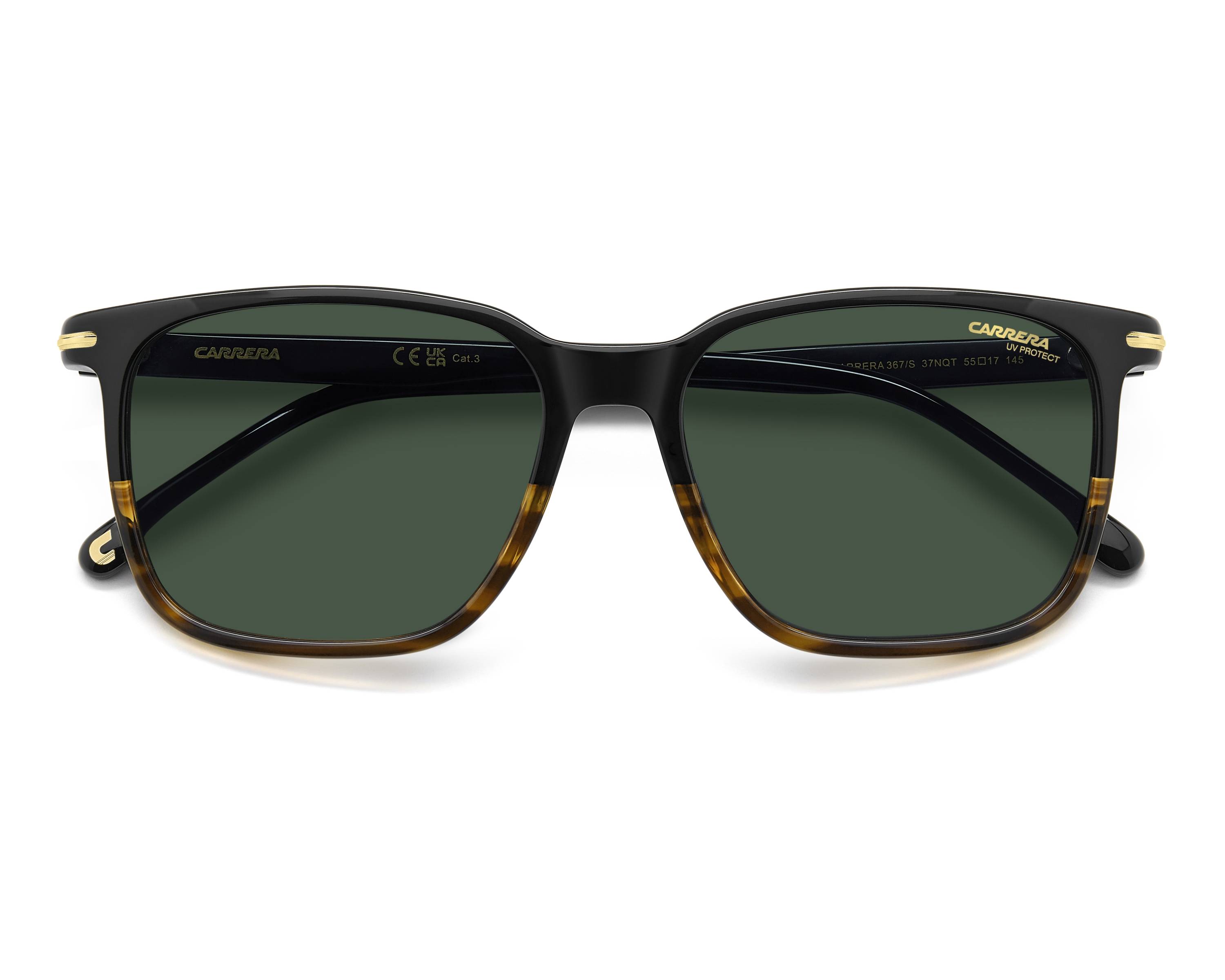 Carrera CARRERA-367-S 37N/QT 55-17 Corne noire  autre vue