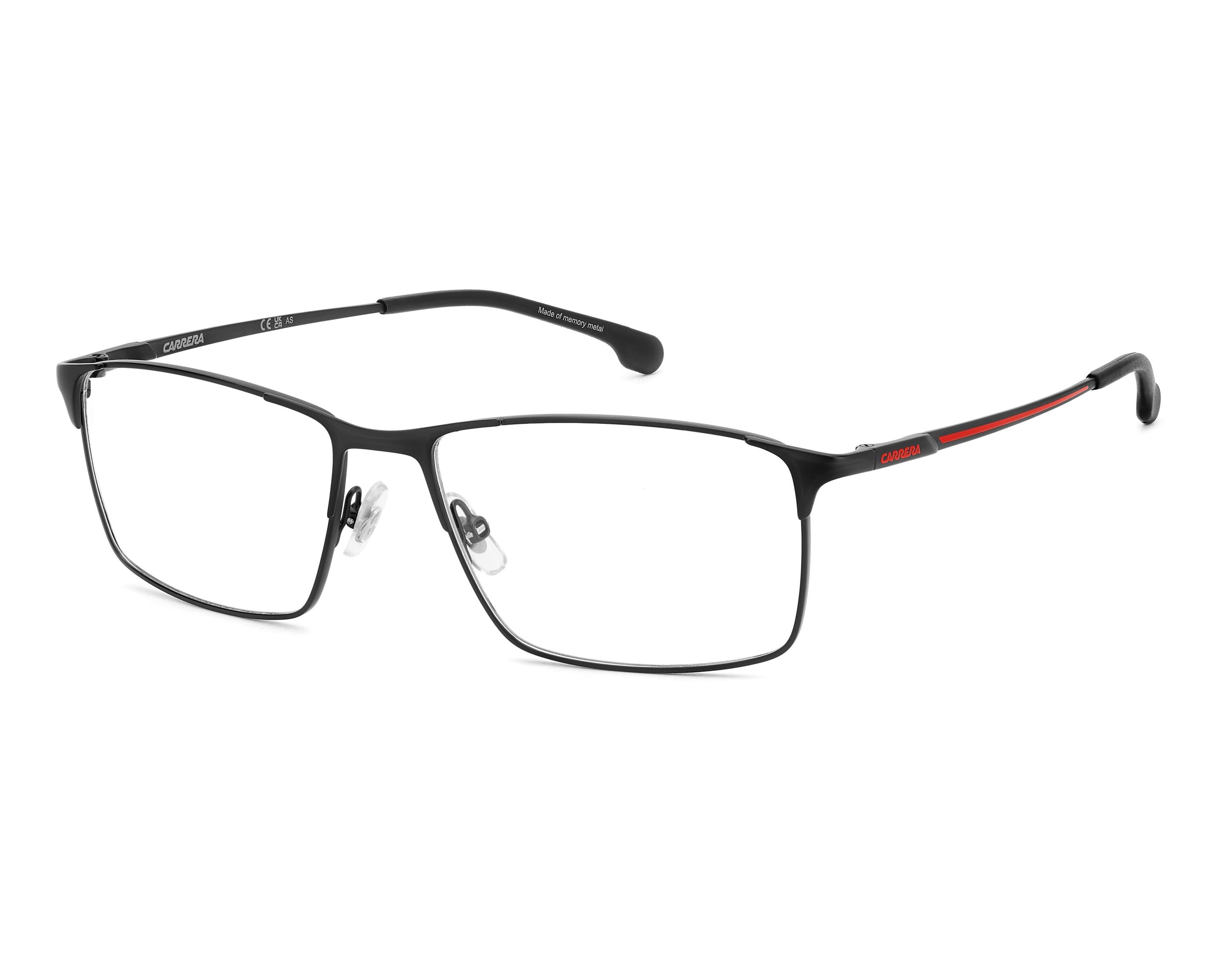 Carrera CARRERA-8896 BLX 56-16 Noir Rouge vue 360 degr&eacute;s 1