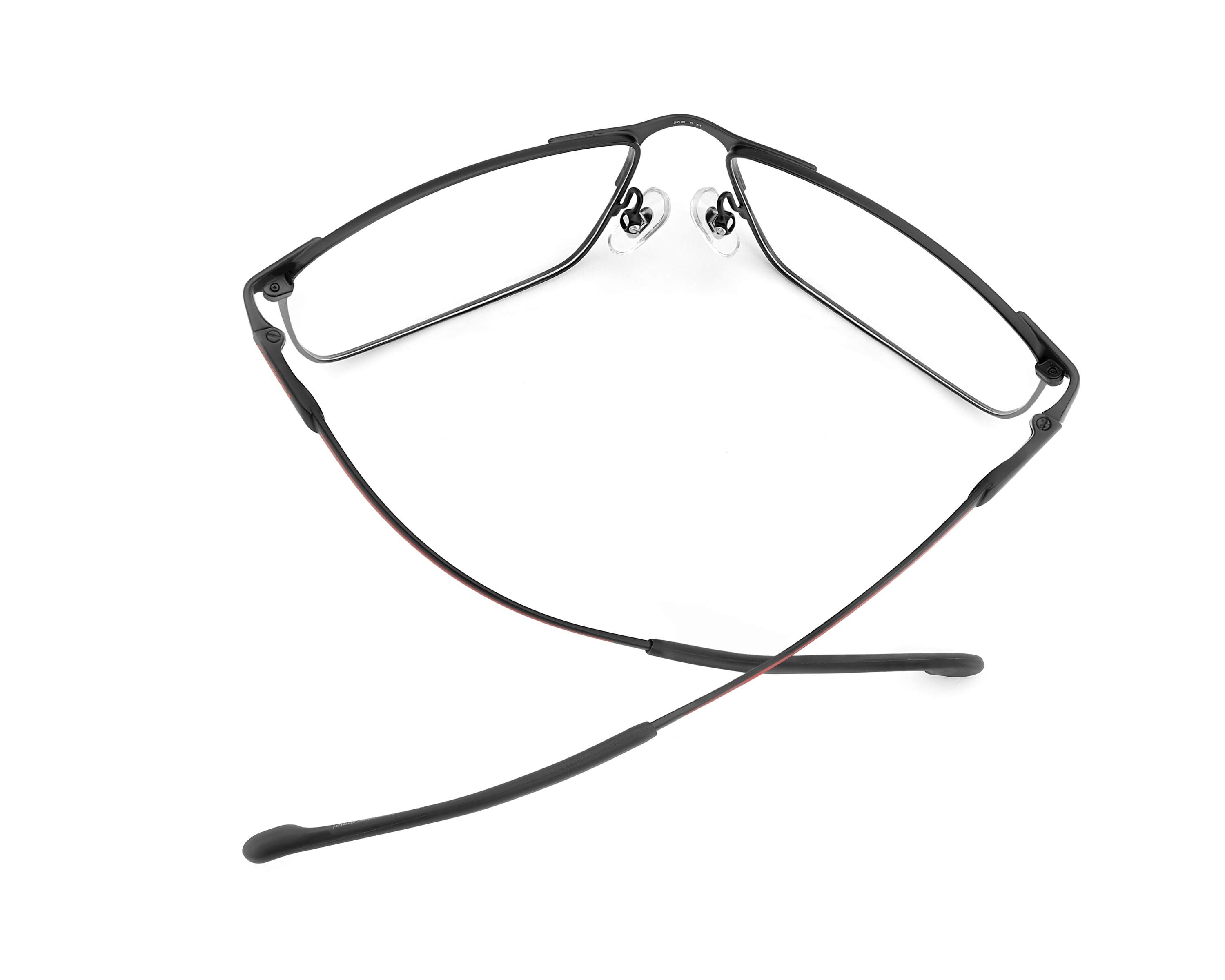 Carrera CARRERA-8896 BLX 56-16 Noir Rouge vue 360 degr&eacute;s 5