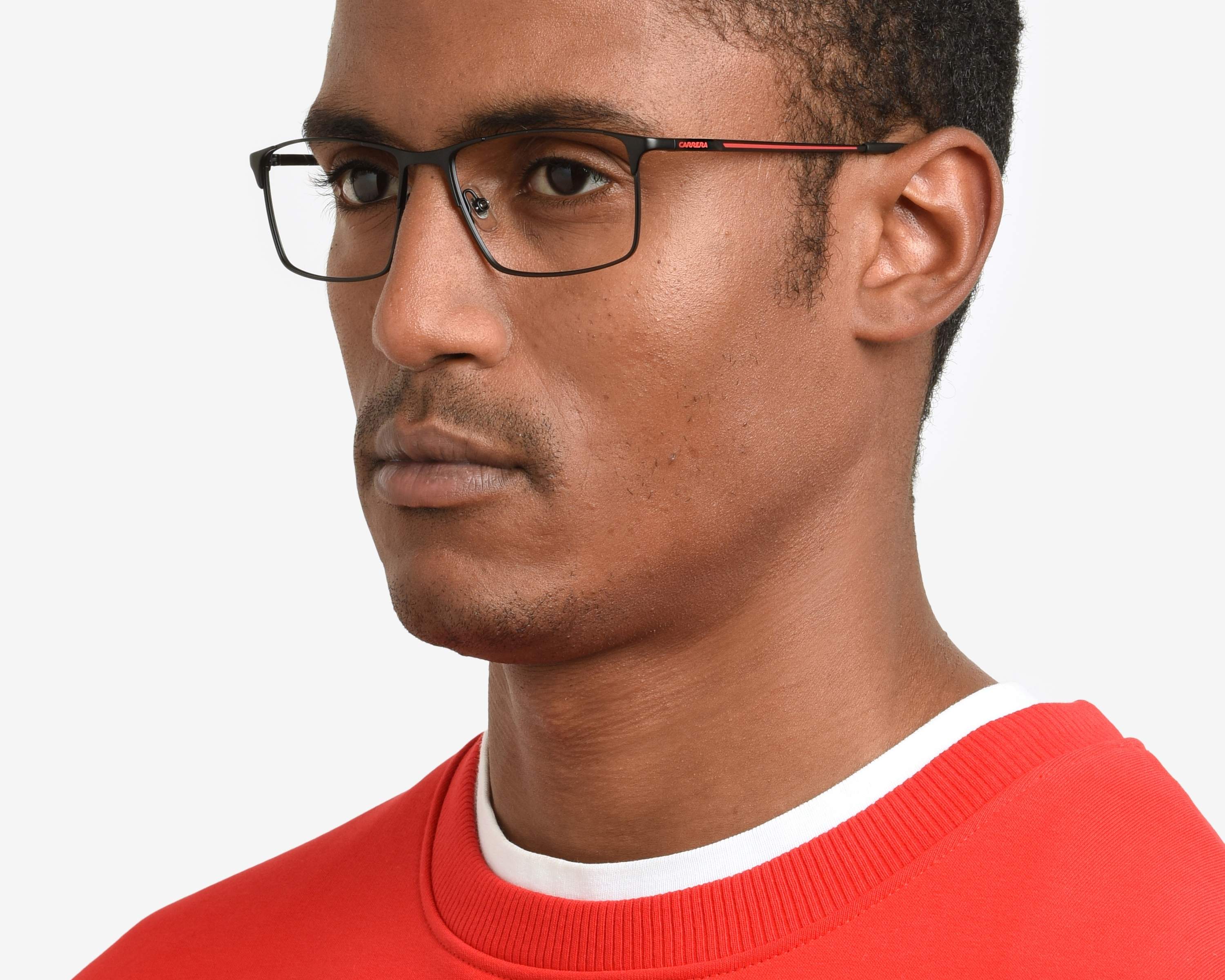 Carrera CARRERA-8896 BLX 56-16 Noir Rouge vue 360 degr&eacute;s 7