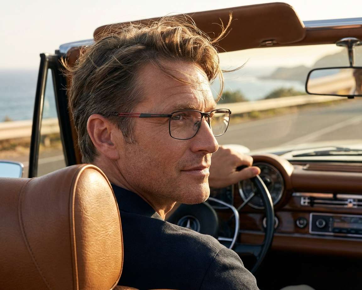 Carrera CARRERA-8900 BLX 55-17 Noir Rouge vue 360 degr&eacute;s 8