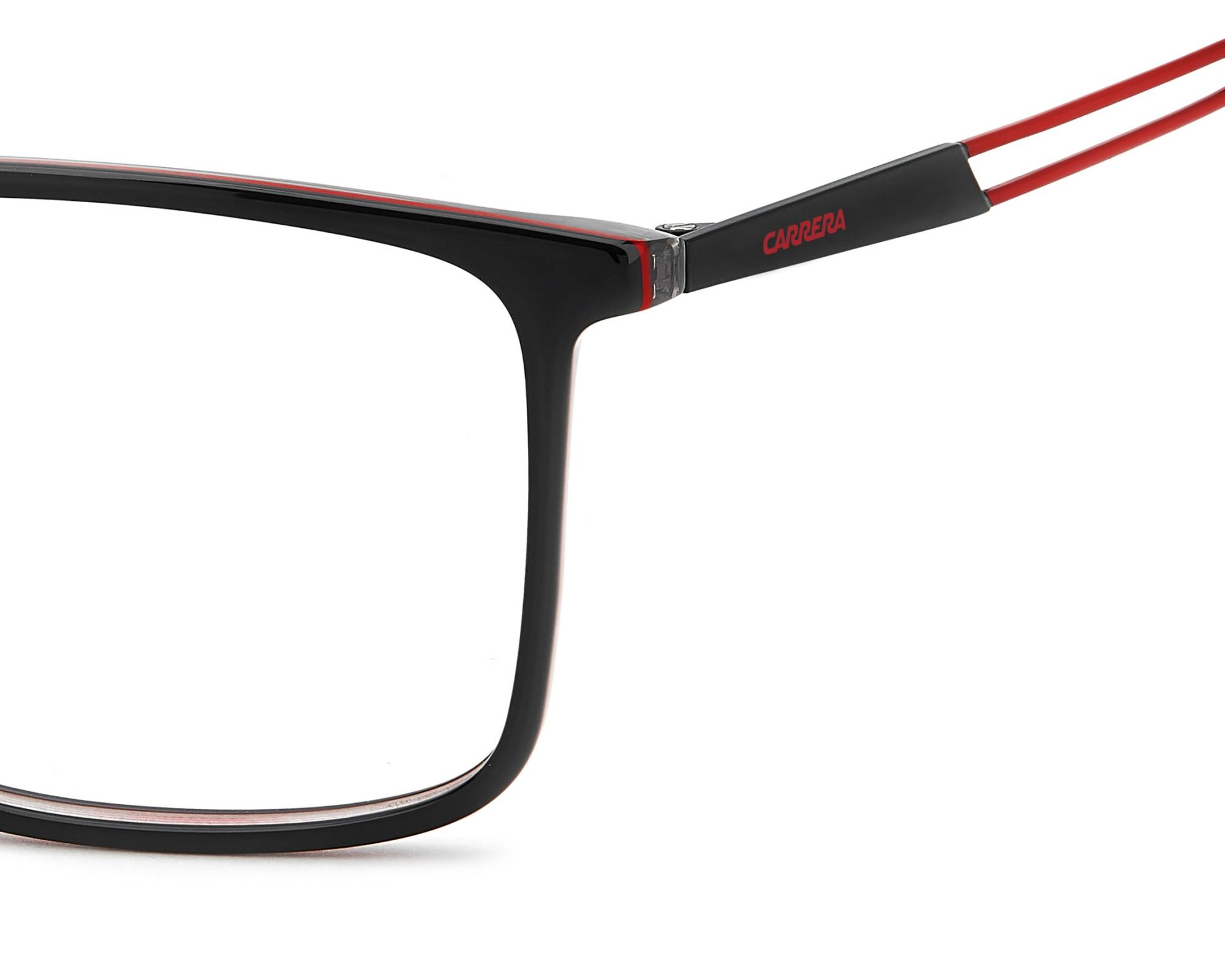 Carrera CARRERA-8924 OIT 56-15 Noir Rouge vue 360 degr&eacute;s 2