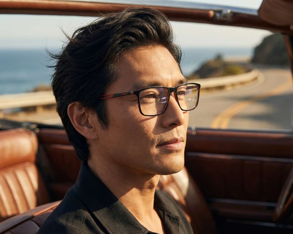Carrera CARRERA-8924 OIT 56-15 Noir Rouge vue 360 degr&eacute;s 10